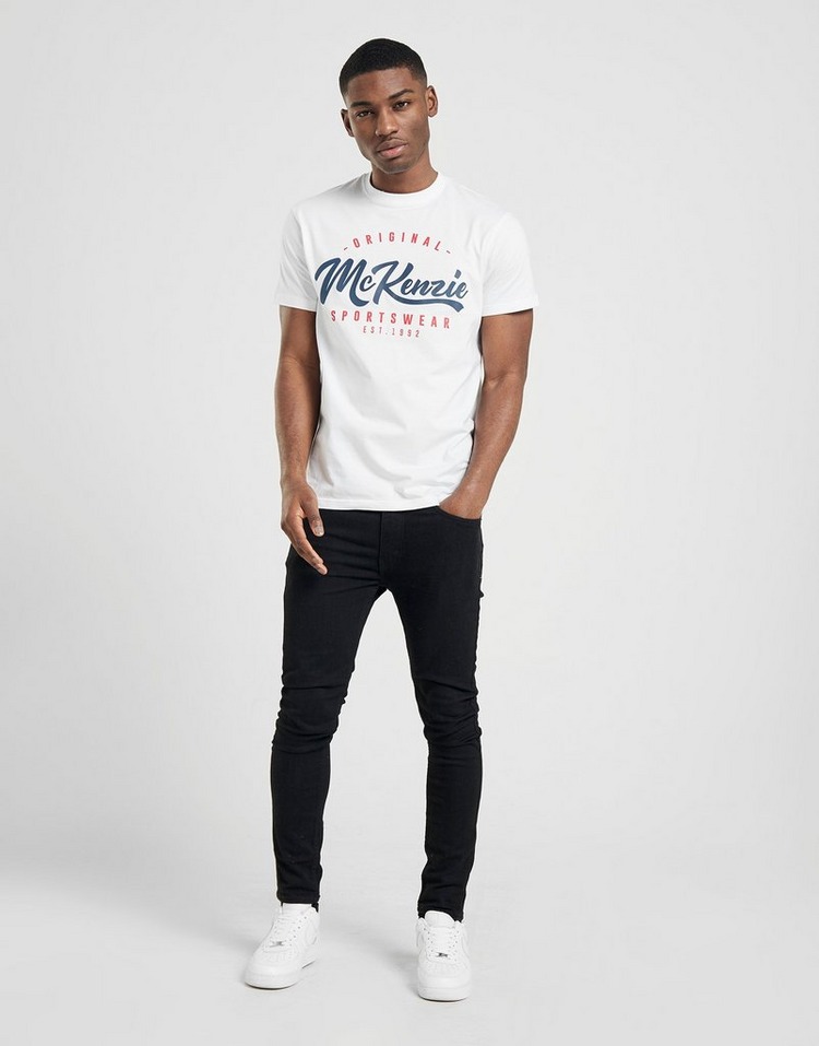 Buy White McKenzie Tye T-Shirt Men's | JD Sports | JD Sports Ireland