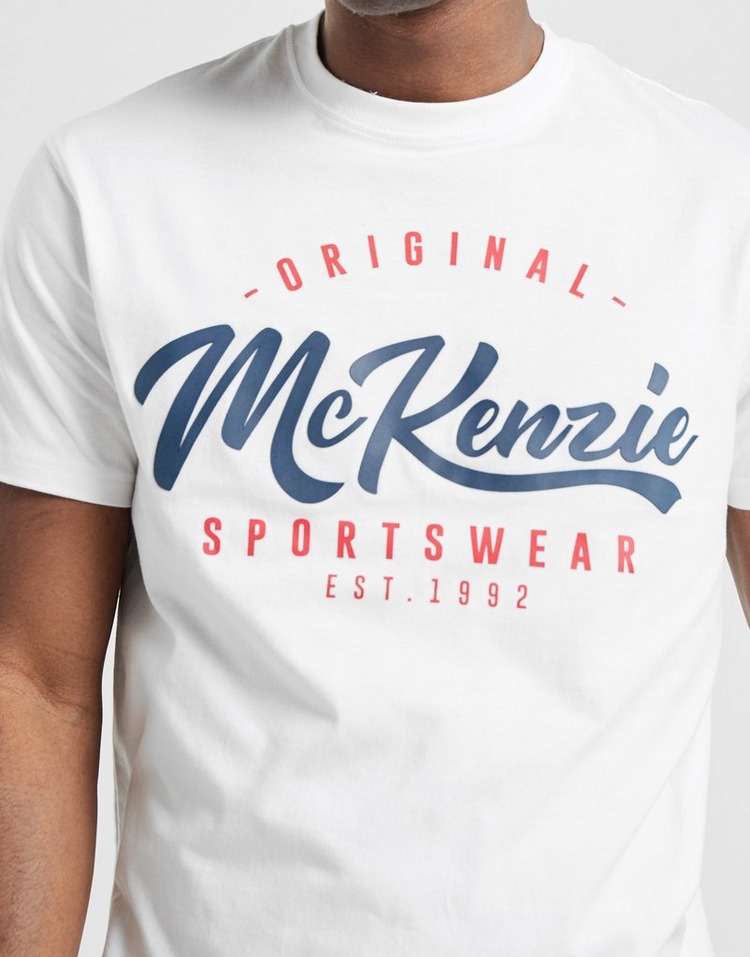 Buy White McKenzie Tye TShirt Men's JD Sports JD Sports Ireland
