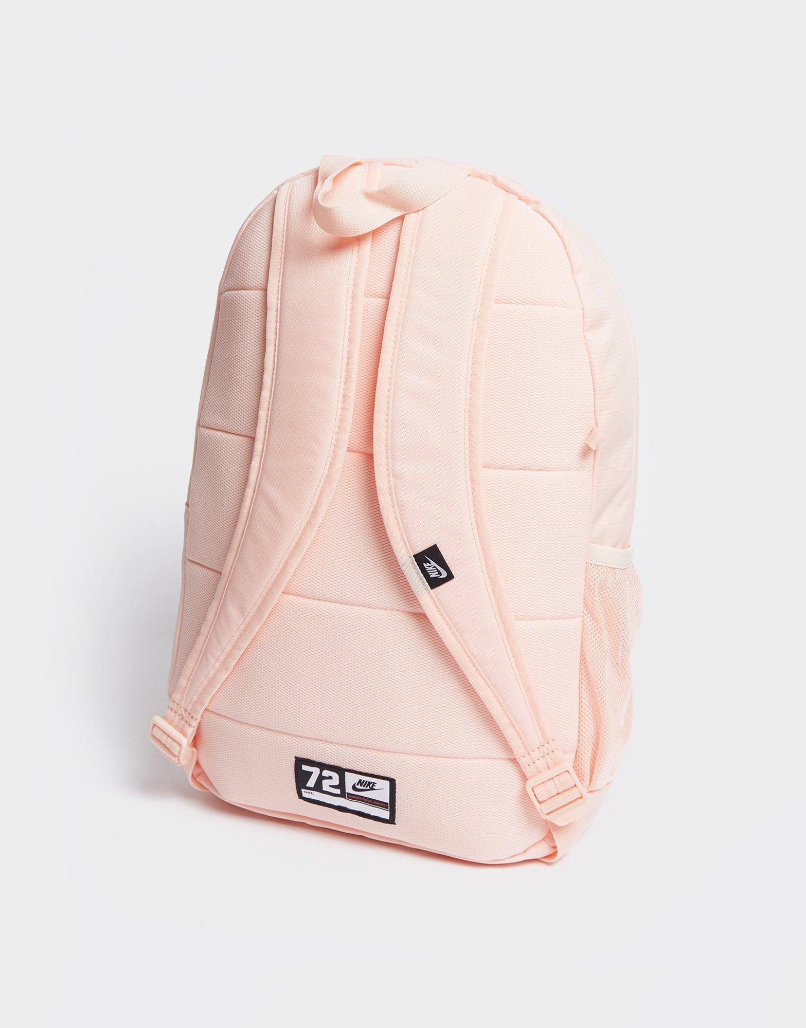 peach nike backpack