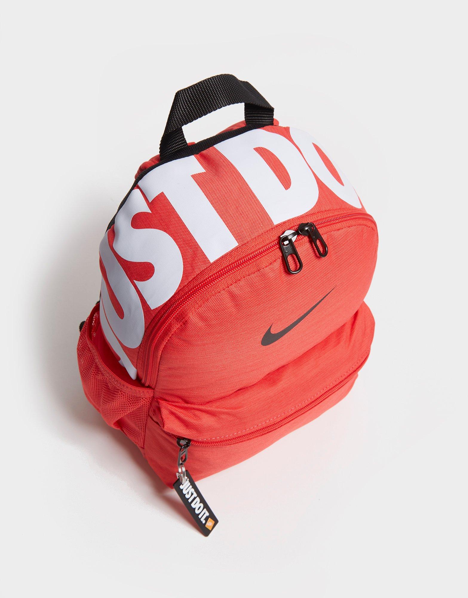 red nike mini backpack