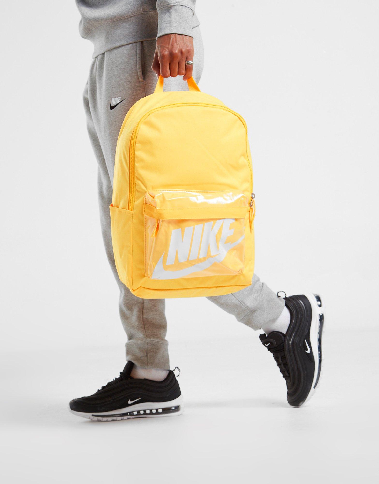 nike bag yellow