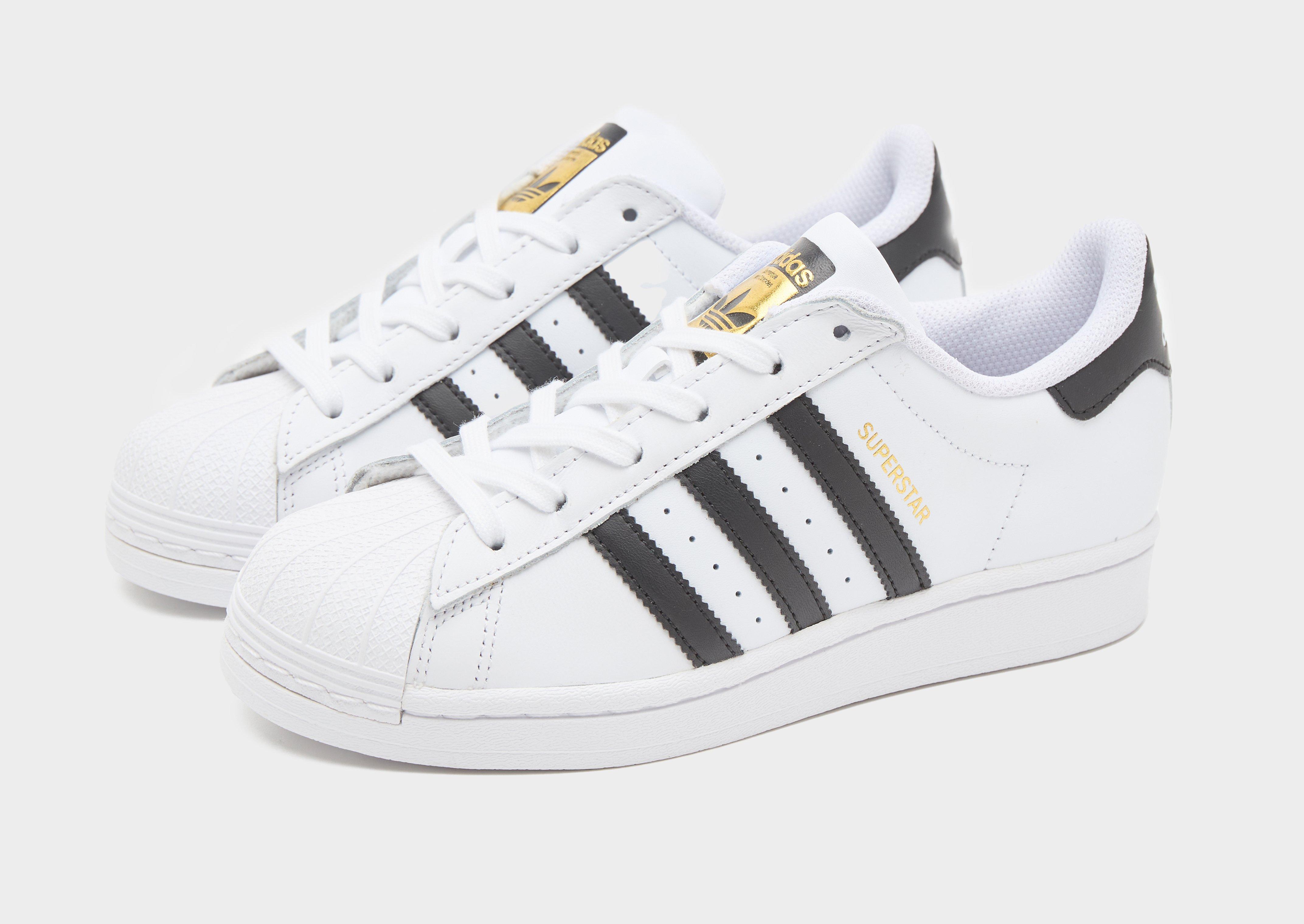 Adidas superstar shop black jd