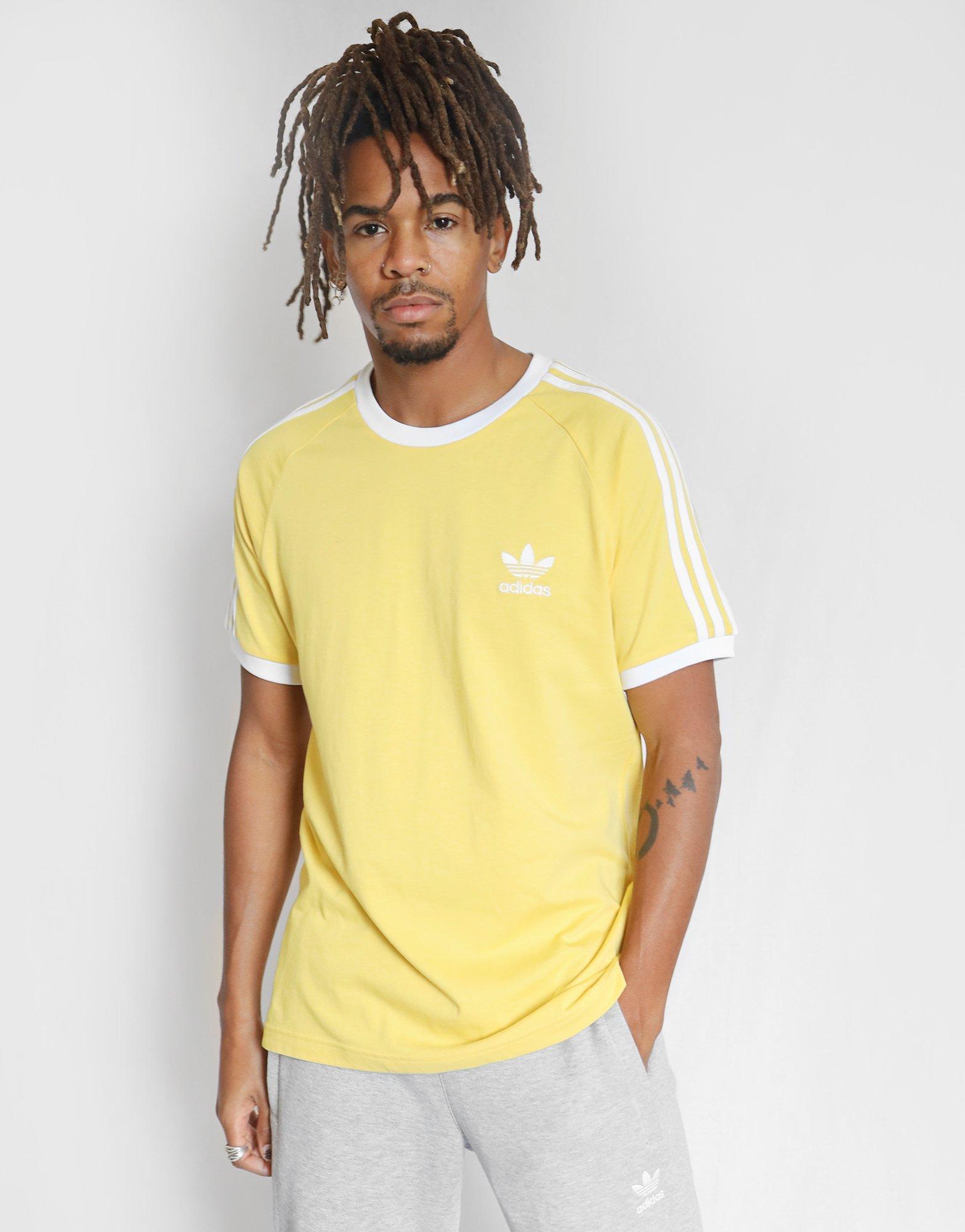 yellow adidas shirt