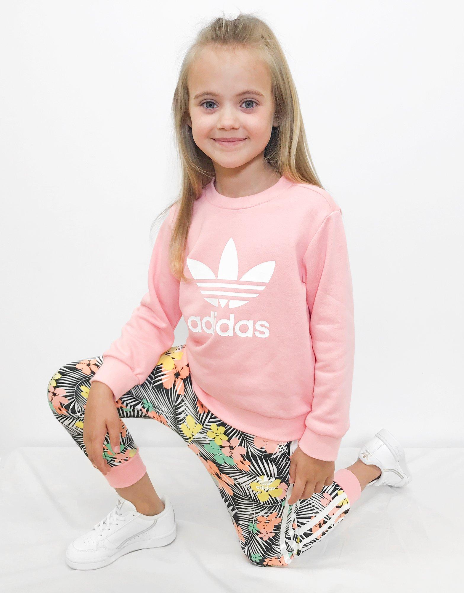 adidas tracksuit kids girls