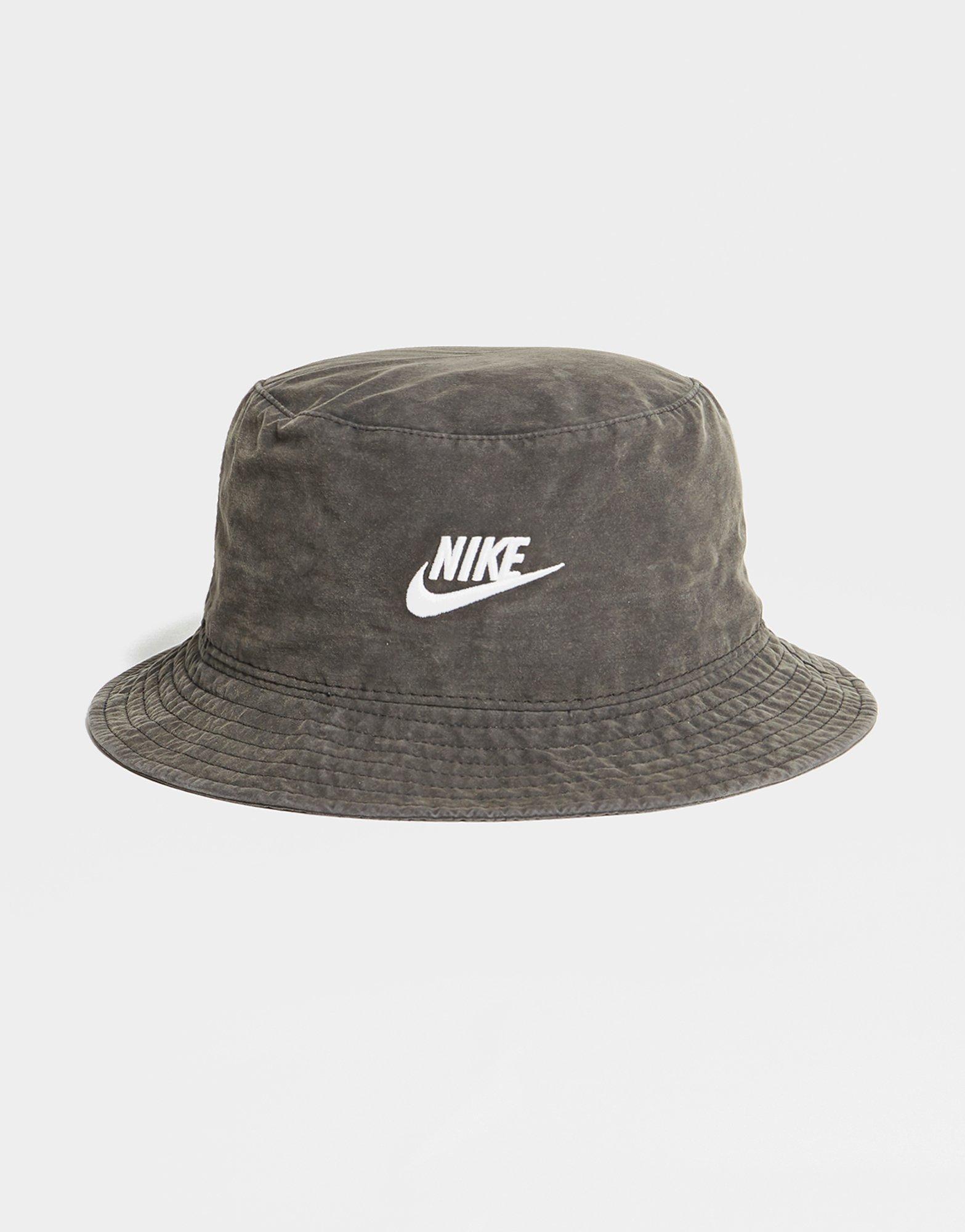 nike grey bucket hat