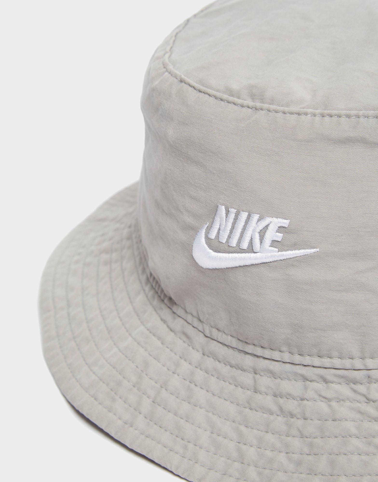 grey nike bucket hat