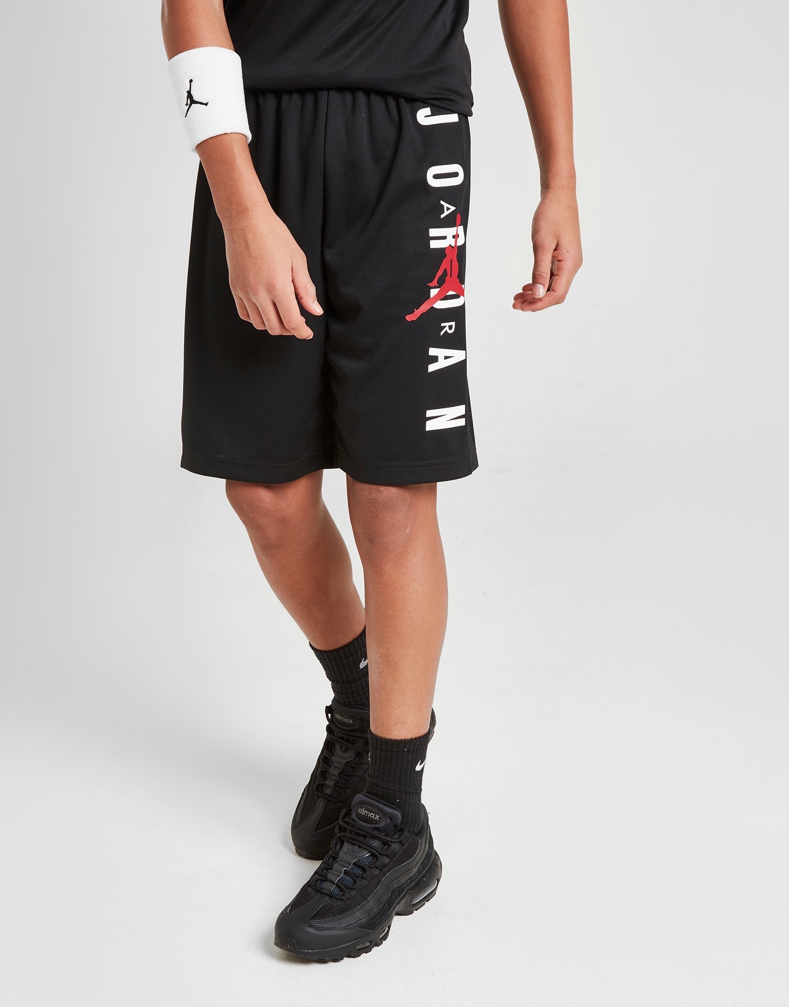 Zwart Jordan Mesh Shorts Junior JD Sports