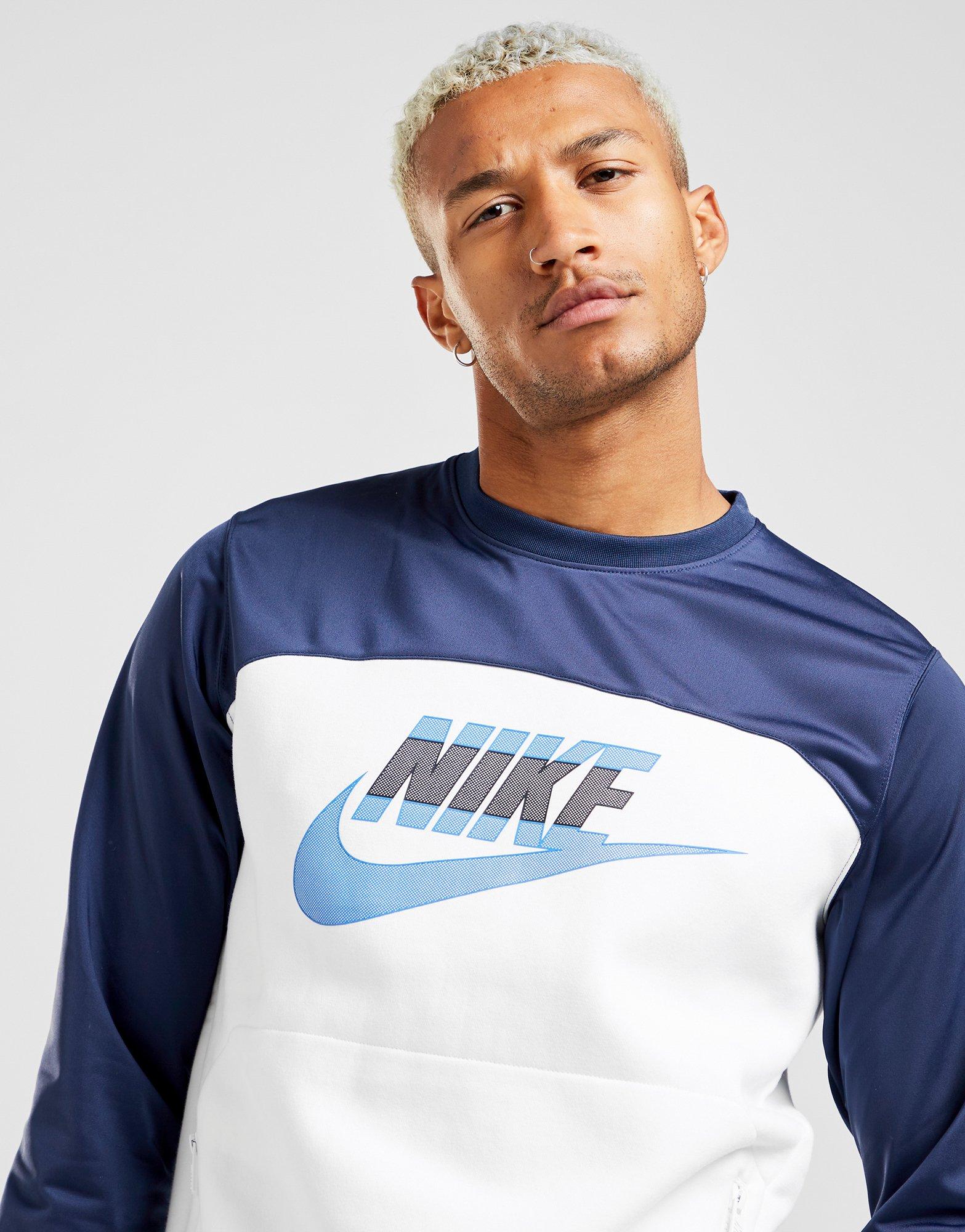 nike hybrid sweatshirt