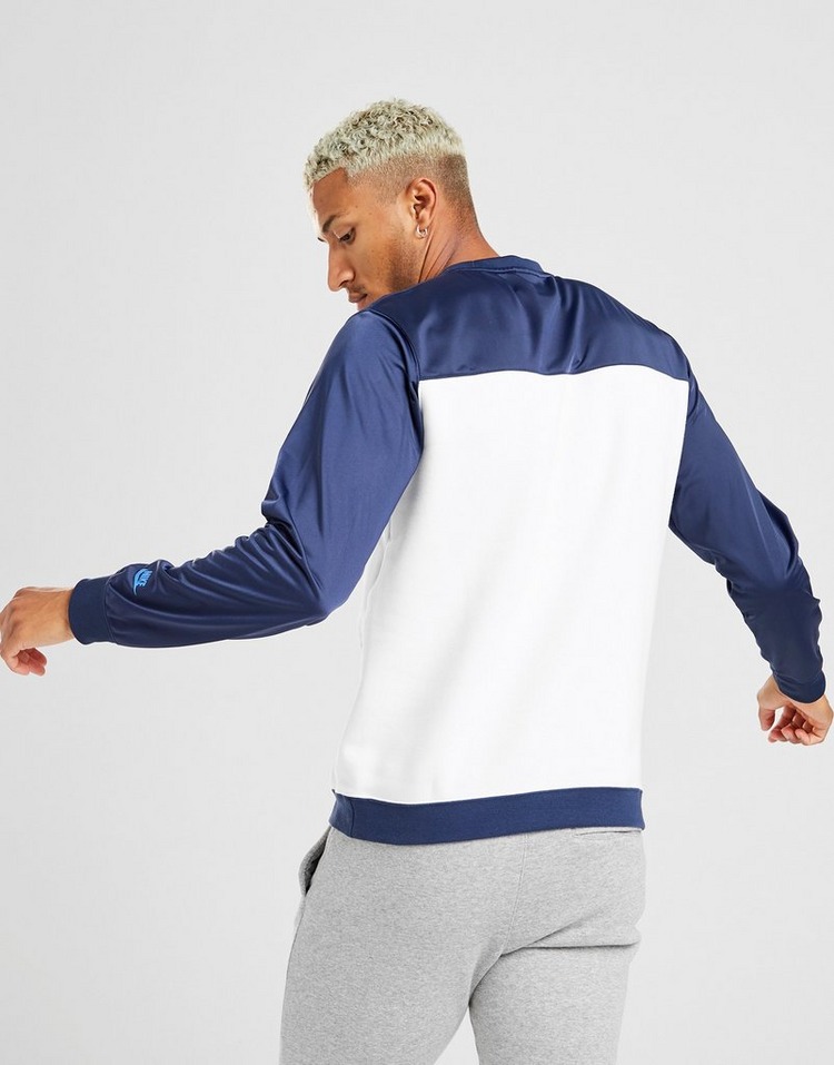 Buy White Nike Hybrid Crew Sweatshirt | JD Sports