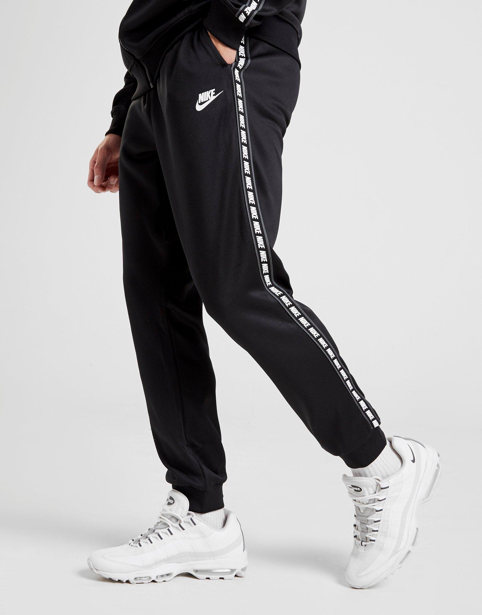 nike zipper track pants