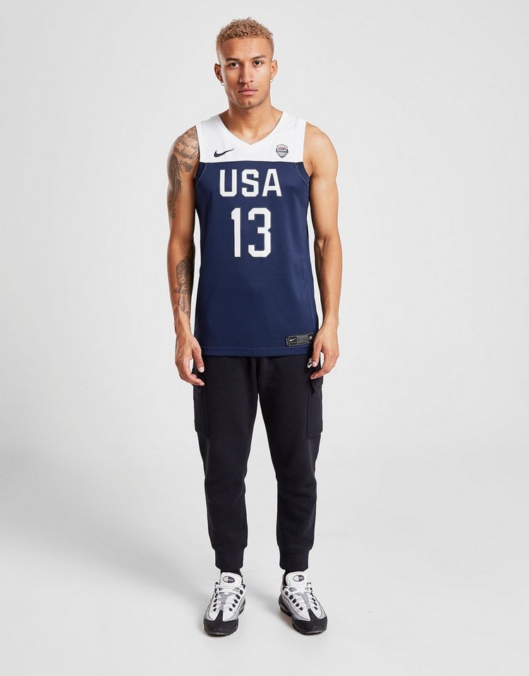 Buy Blue Nike USA Harden 13 Basketball Jersey JD Sports JD Sports