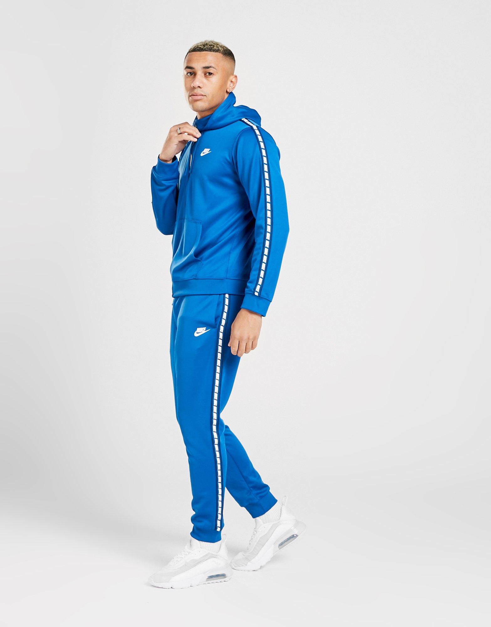 nike repeat hoodie blue