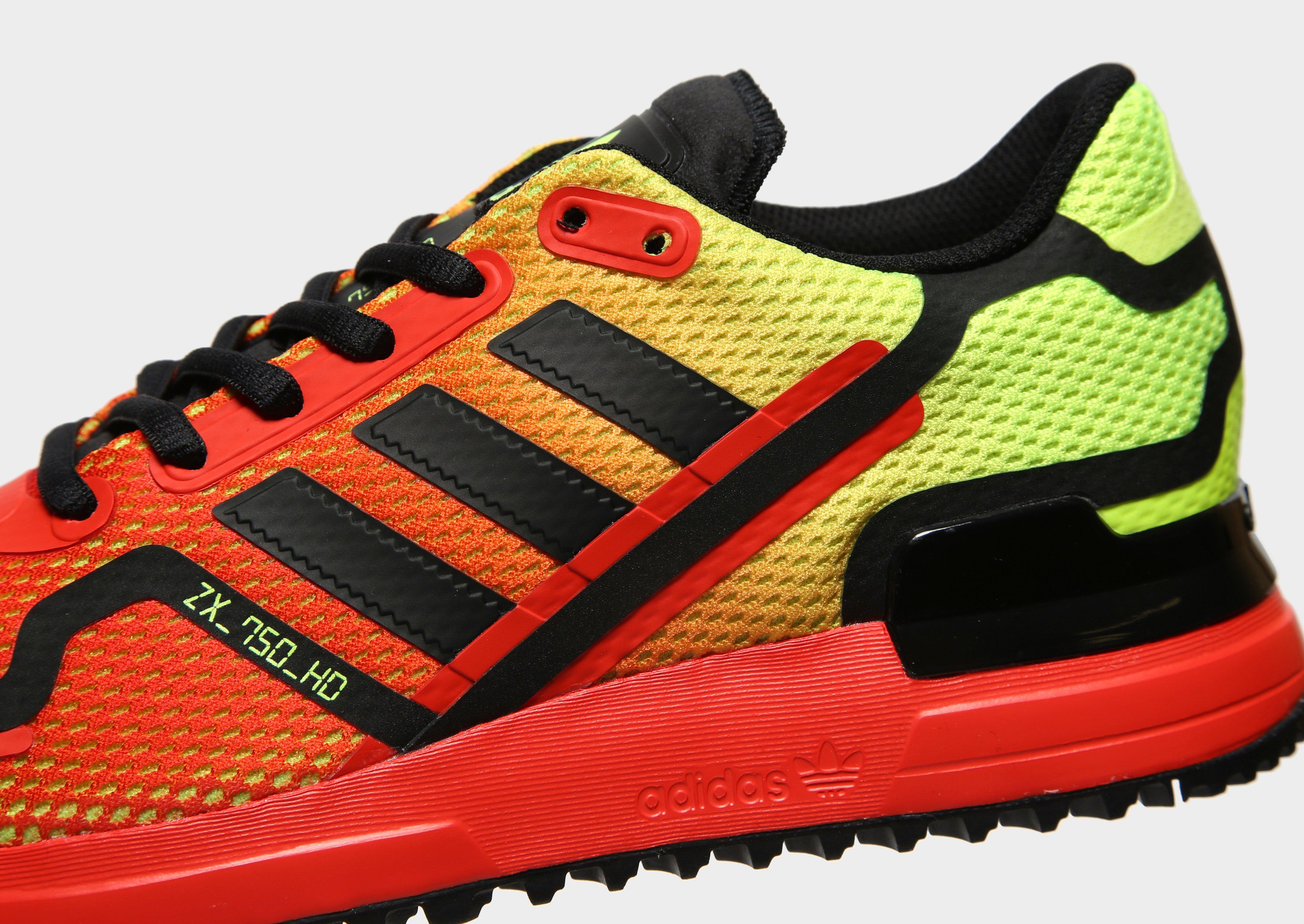 adidas zx 750 Orange enfant