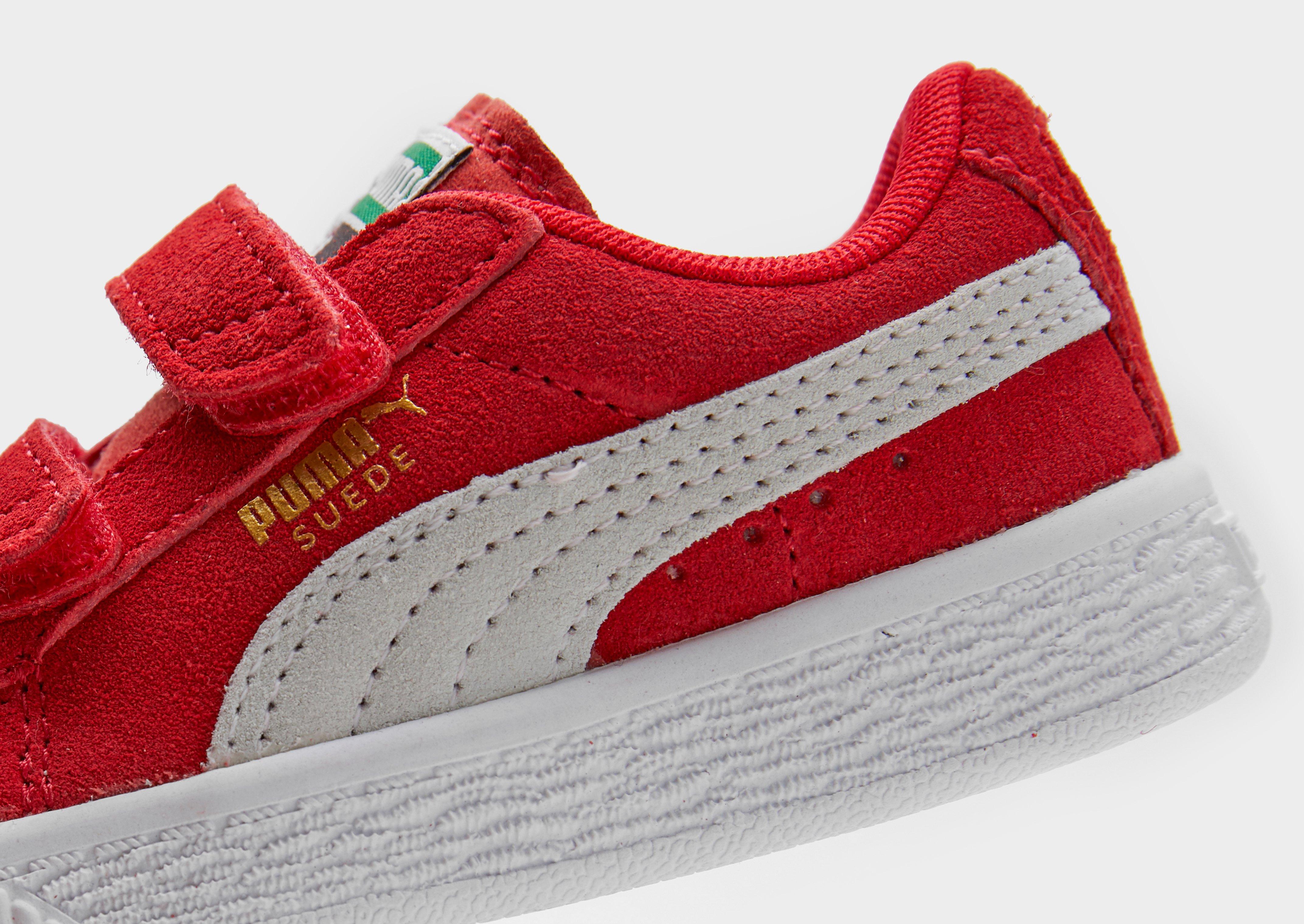 infant puma suede