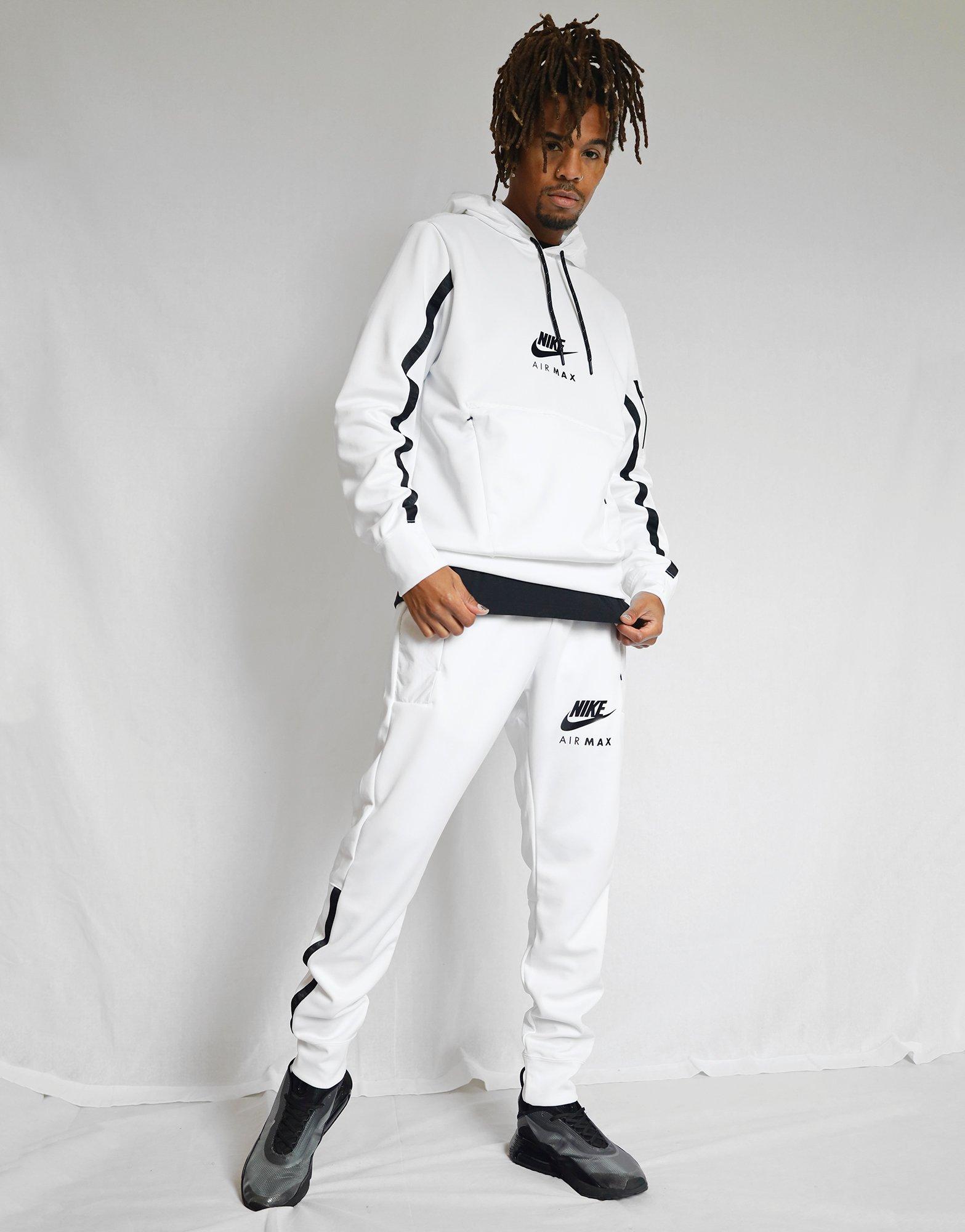 nike air max sweatshirt white