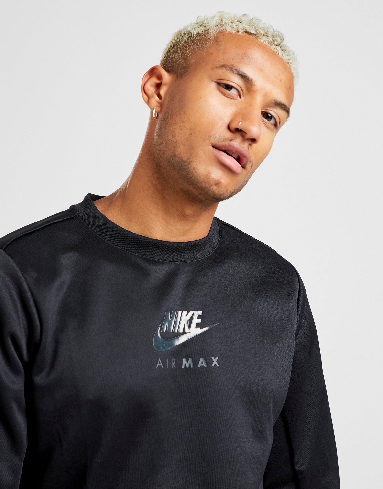 nike air max poly crew sweatshirt junior