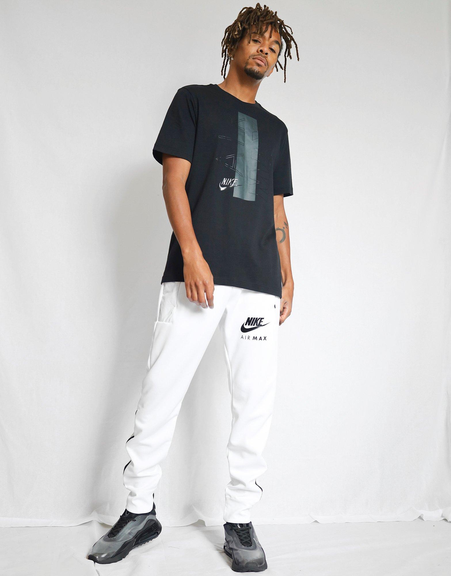 nike air max black t shirt