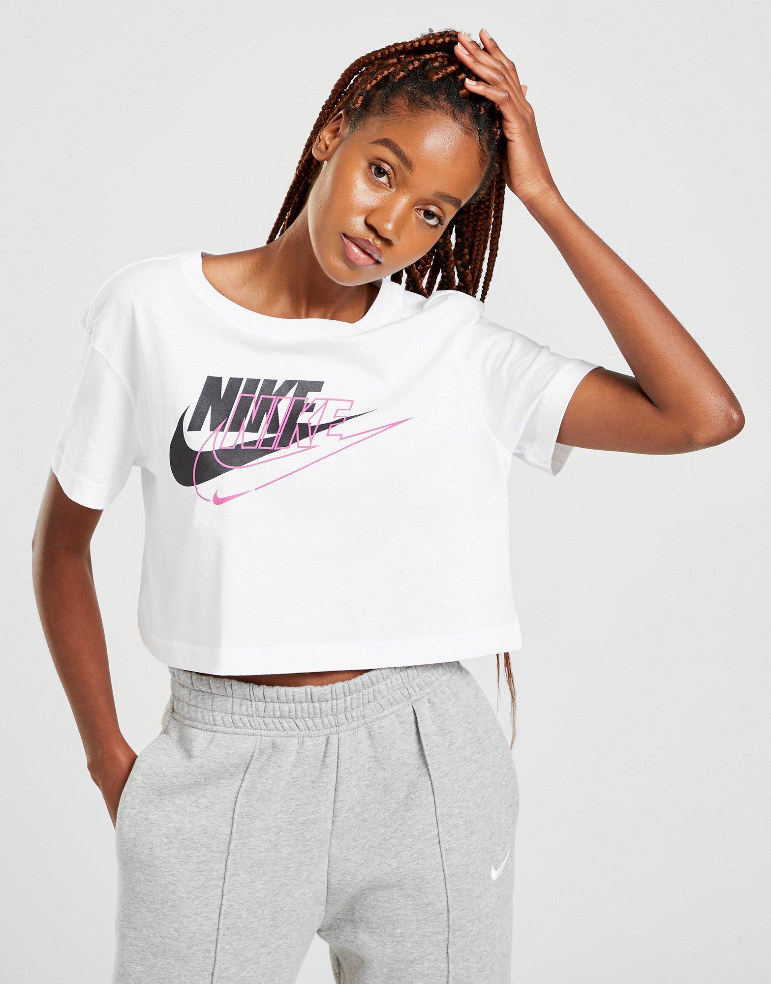 double nike logo shirt