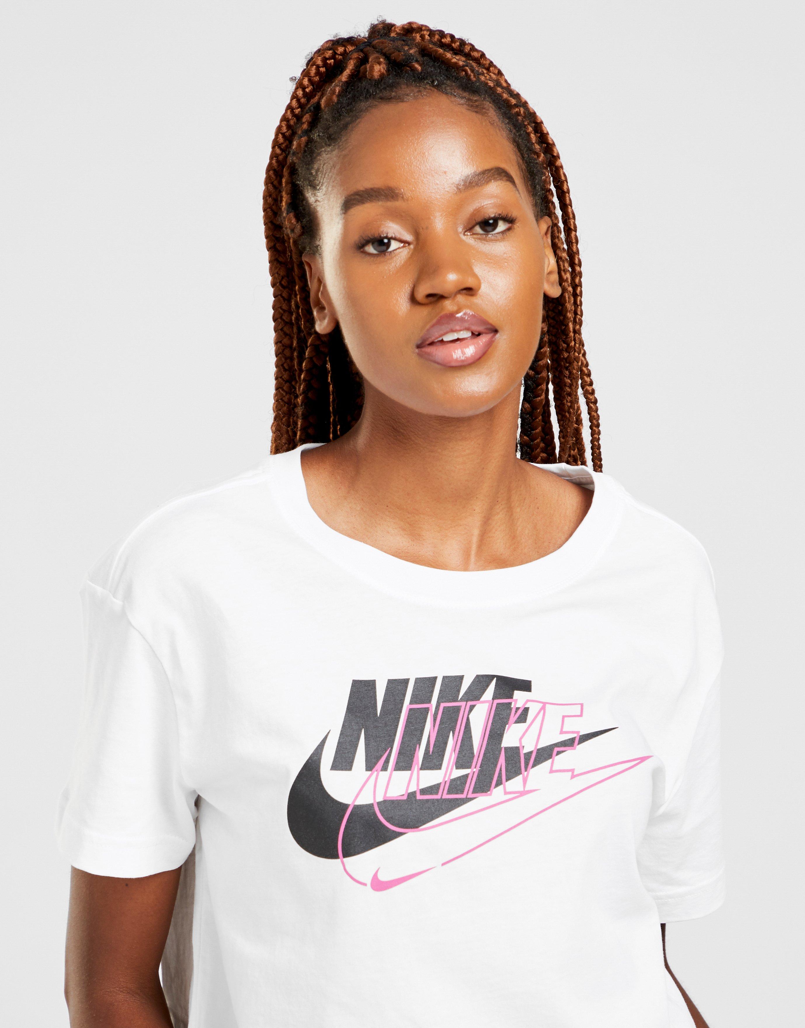 double nike logo shirt