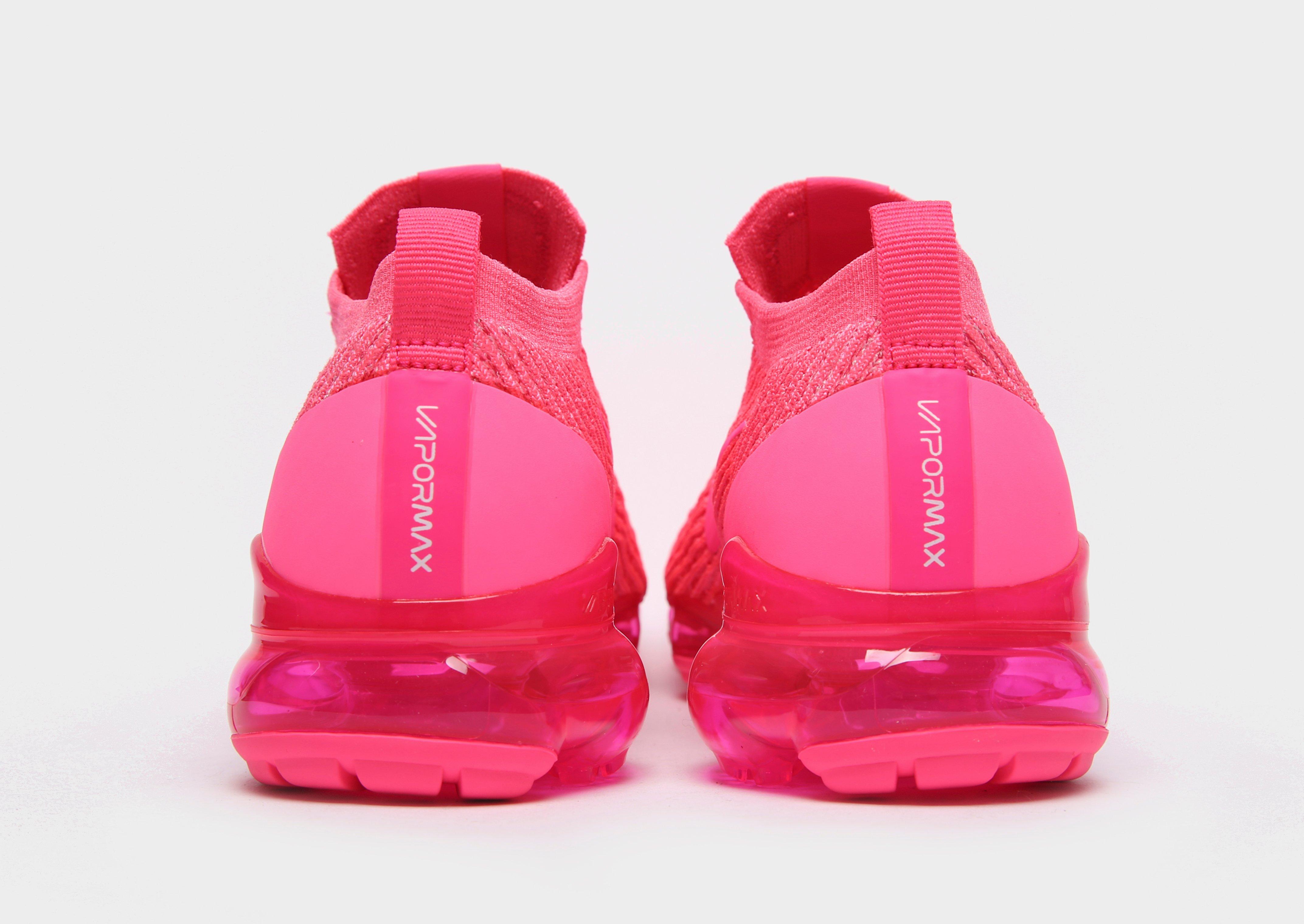 womens nike vapormax flyknit pink