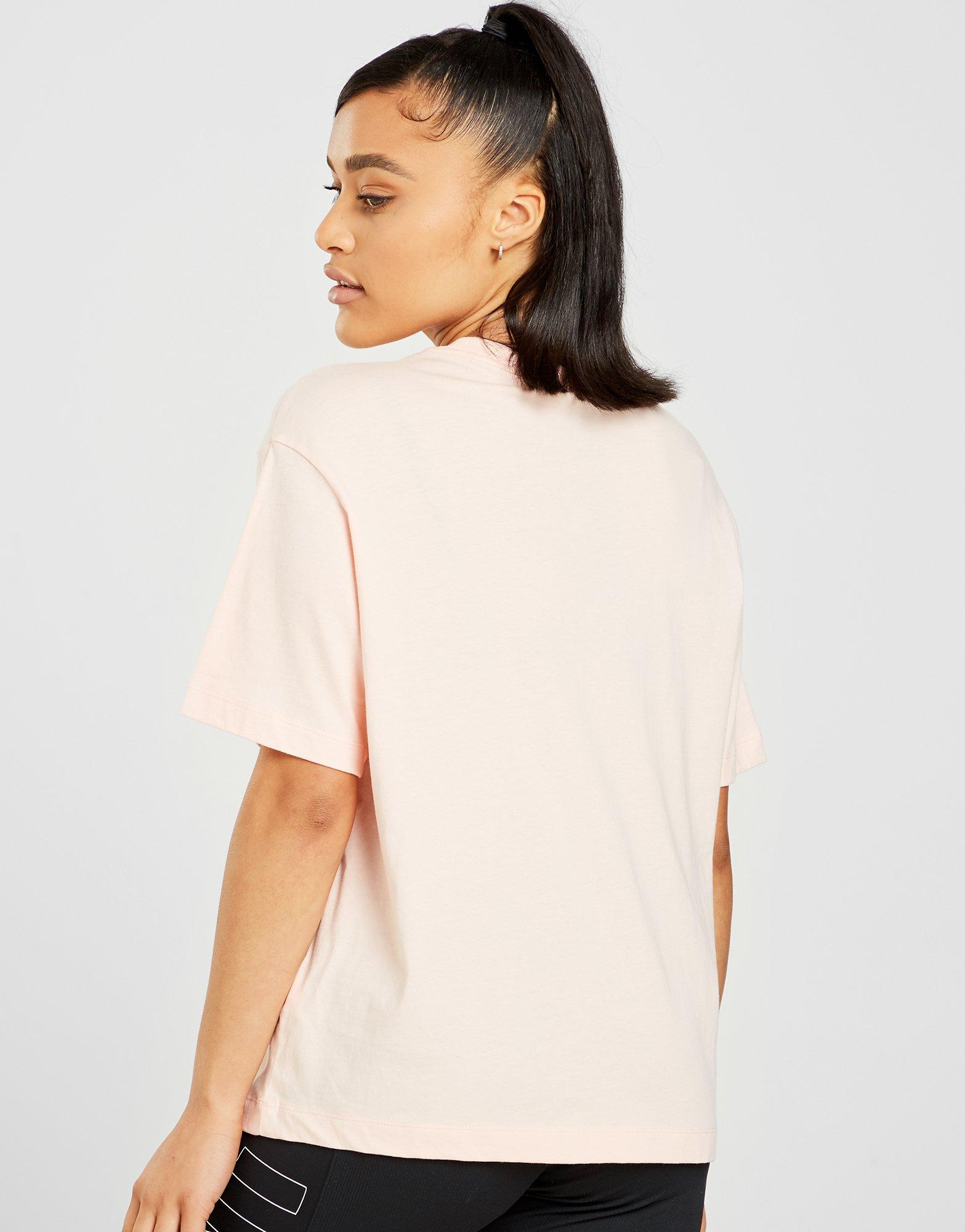 tee shirt nike rose femme