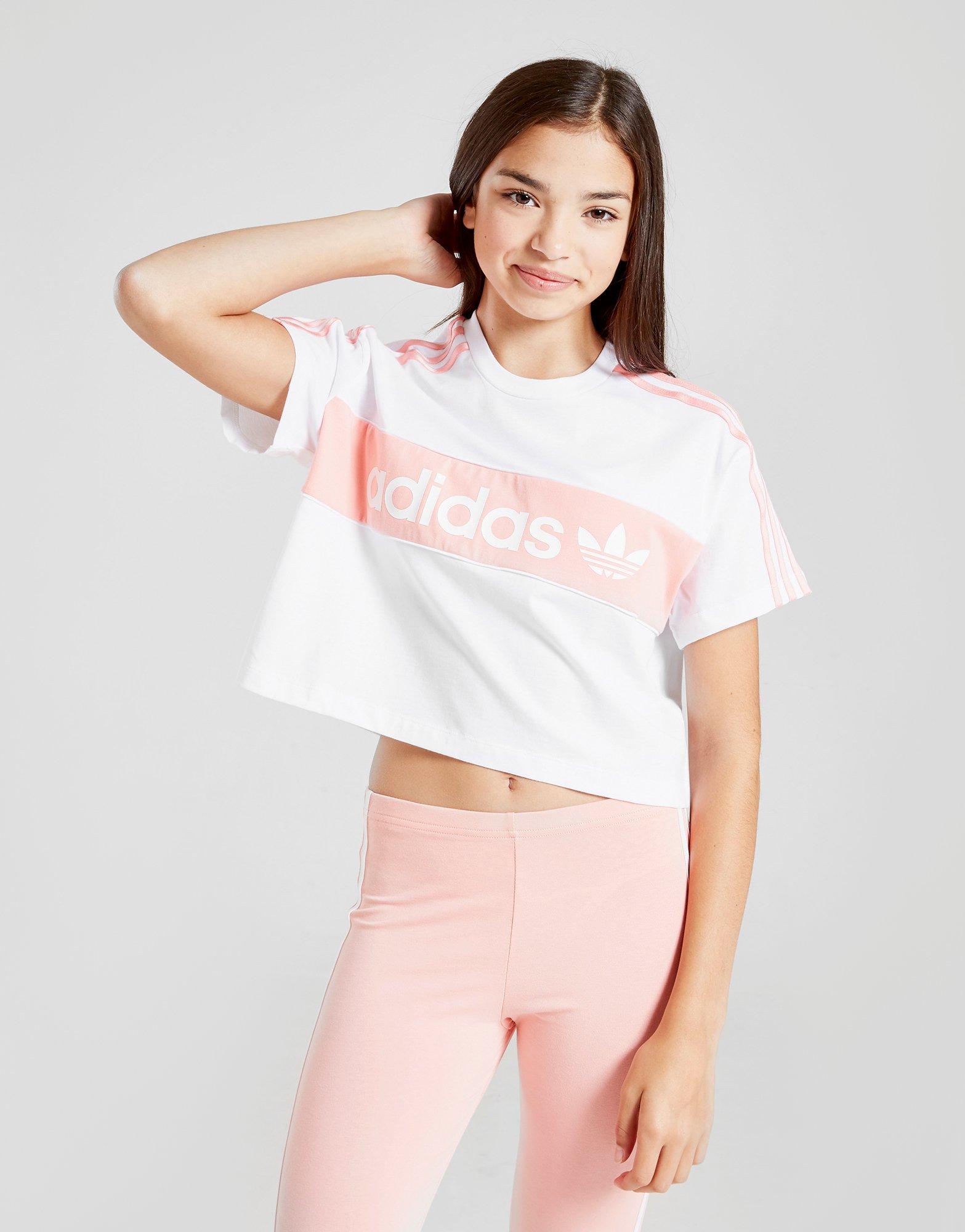 girls adidas crop