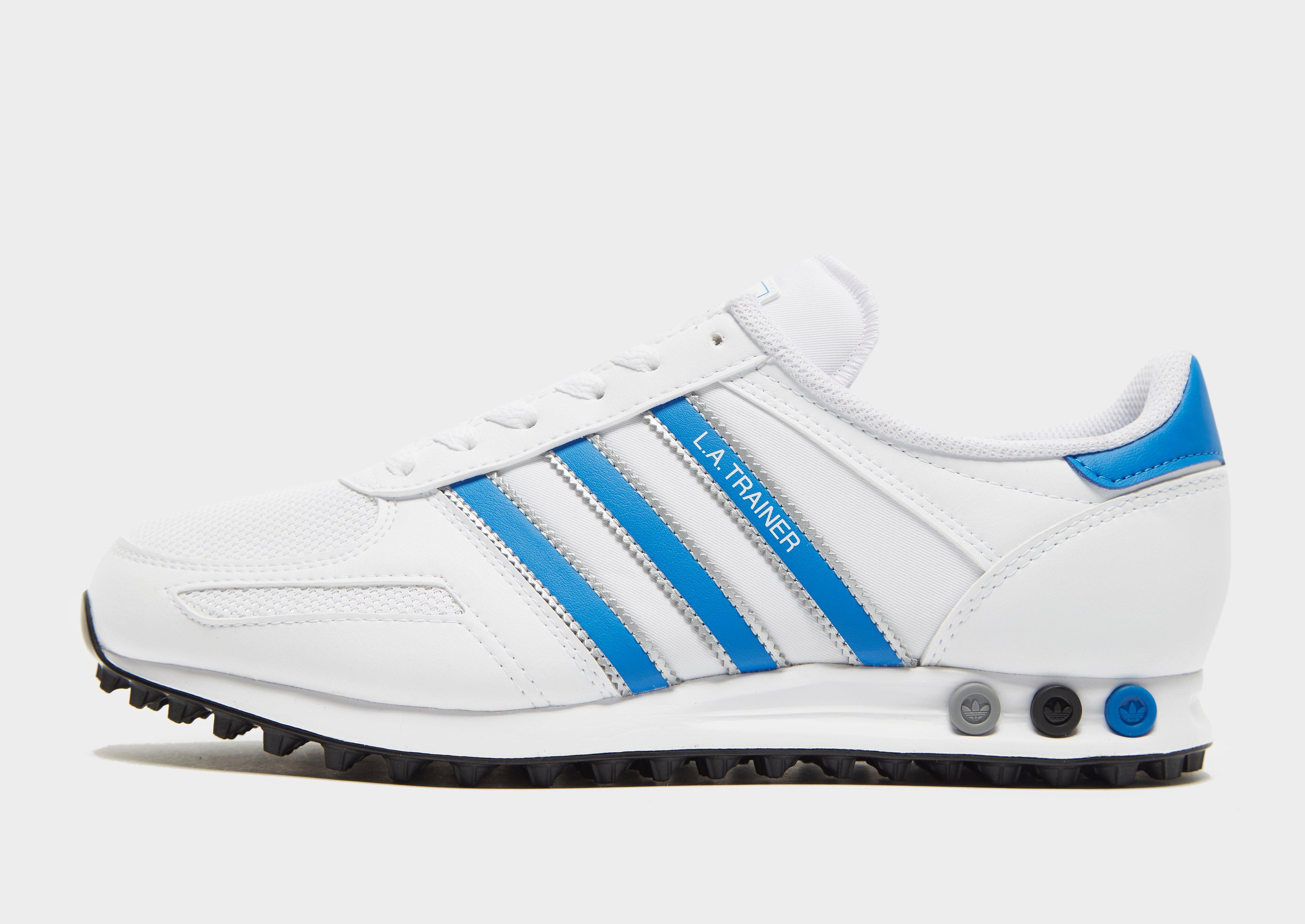 adidas la trainer blue silver