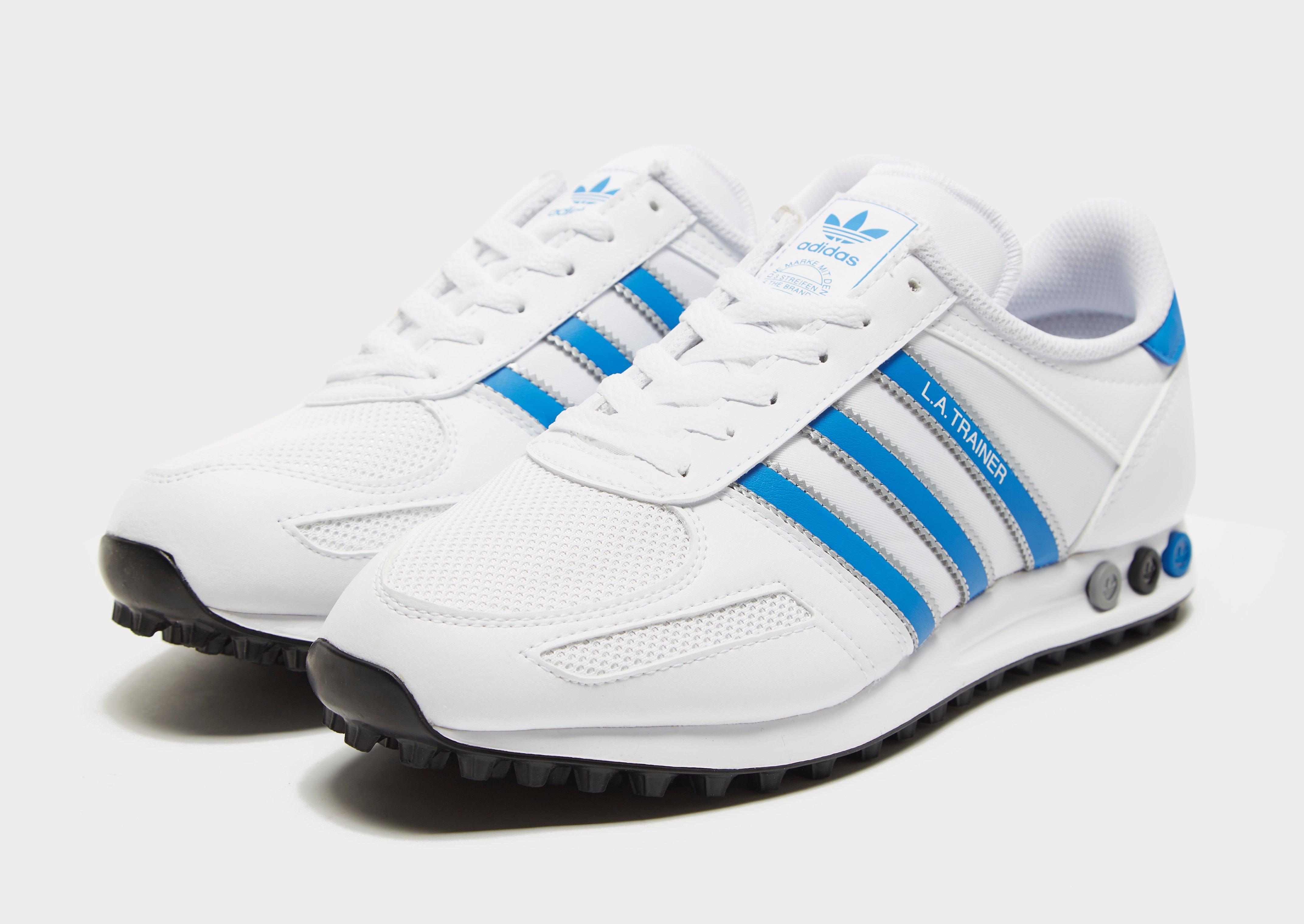 la trainer adidas white