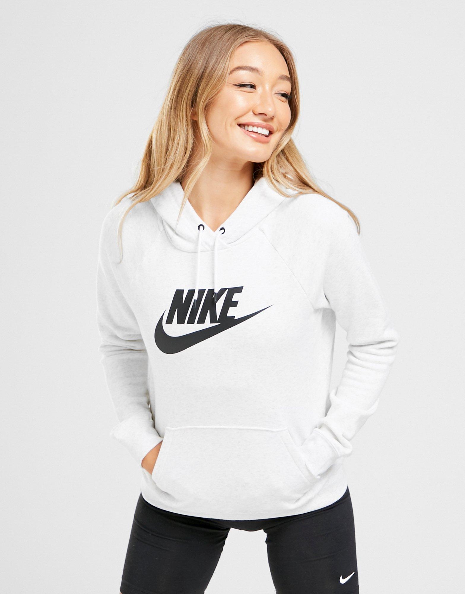 women nike fashion hoodie with logos 