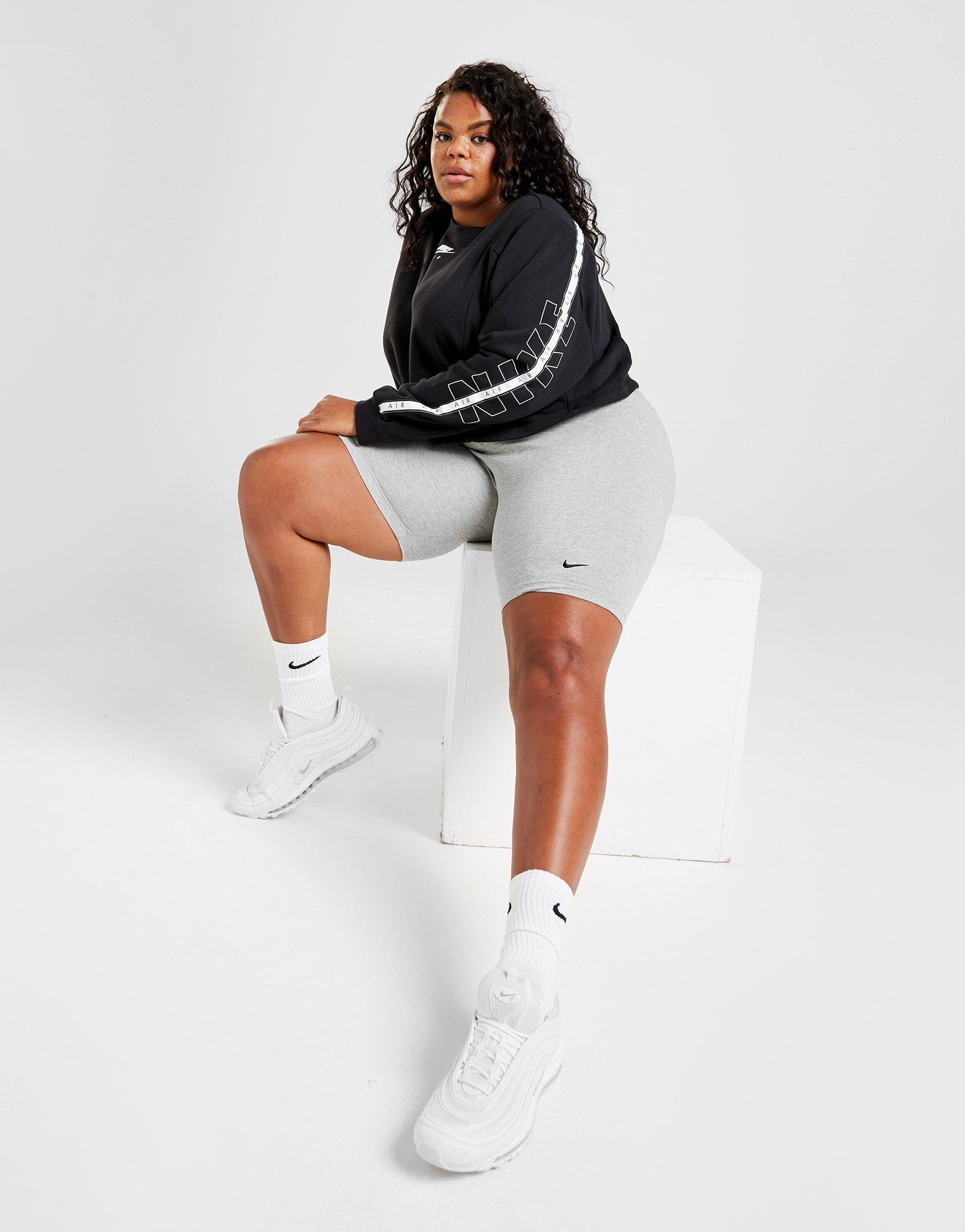 nike core swoosh cycle shorts dames