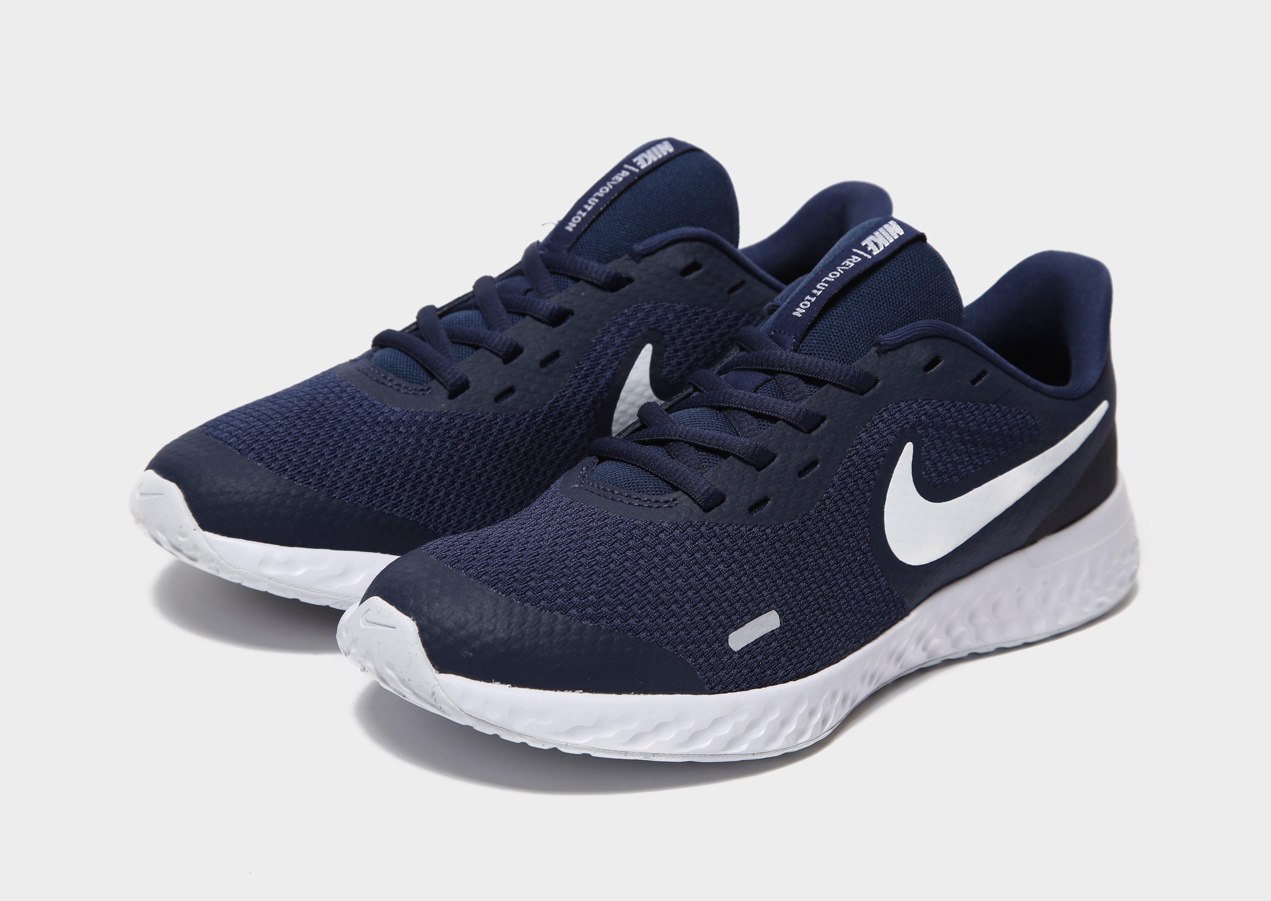 nike revolution 5 junior blue