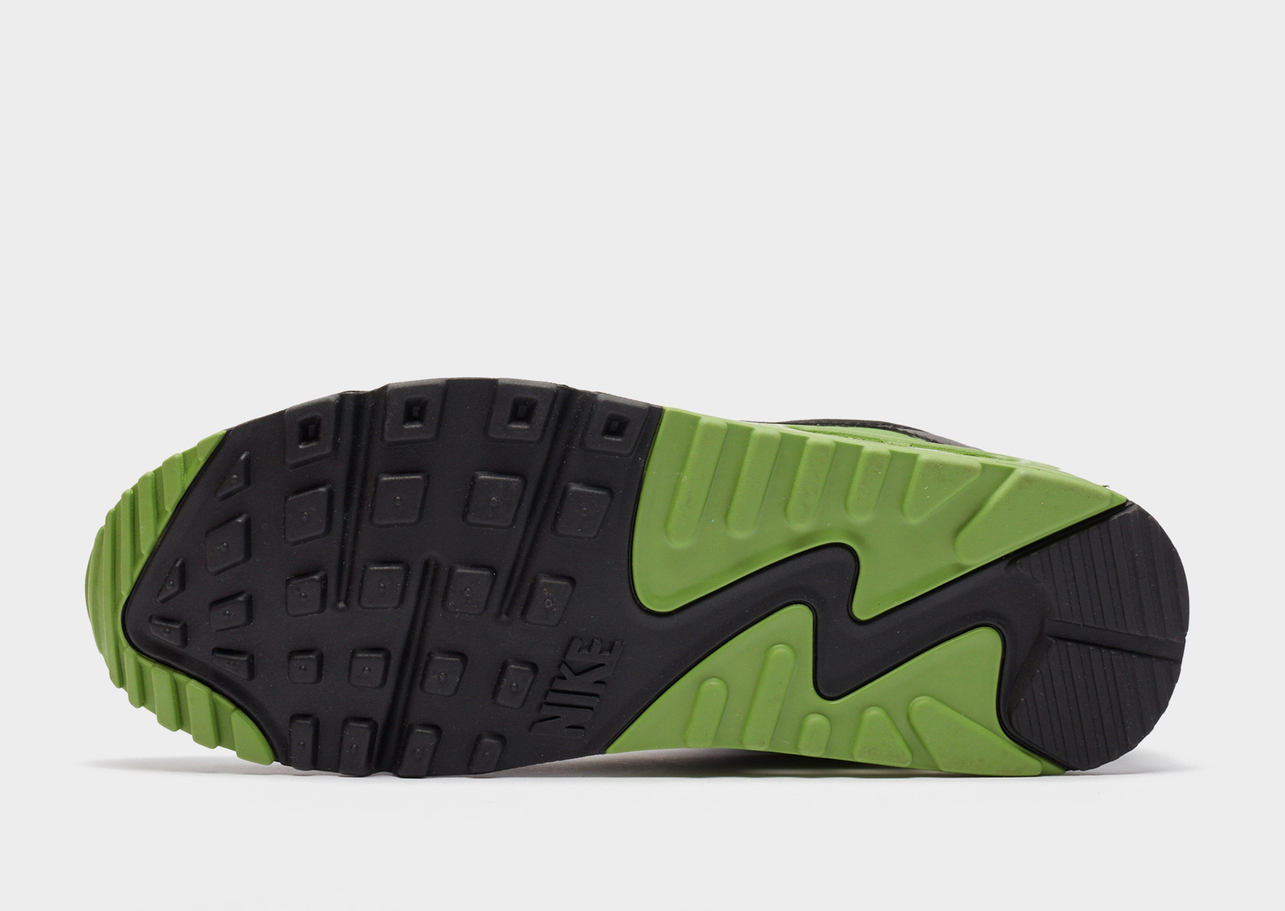 green and black nike air max 90