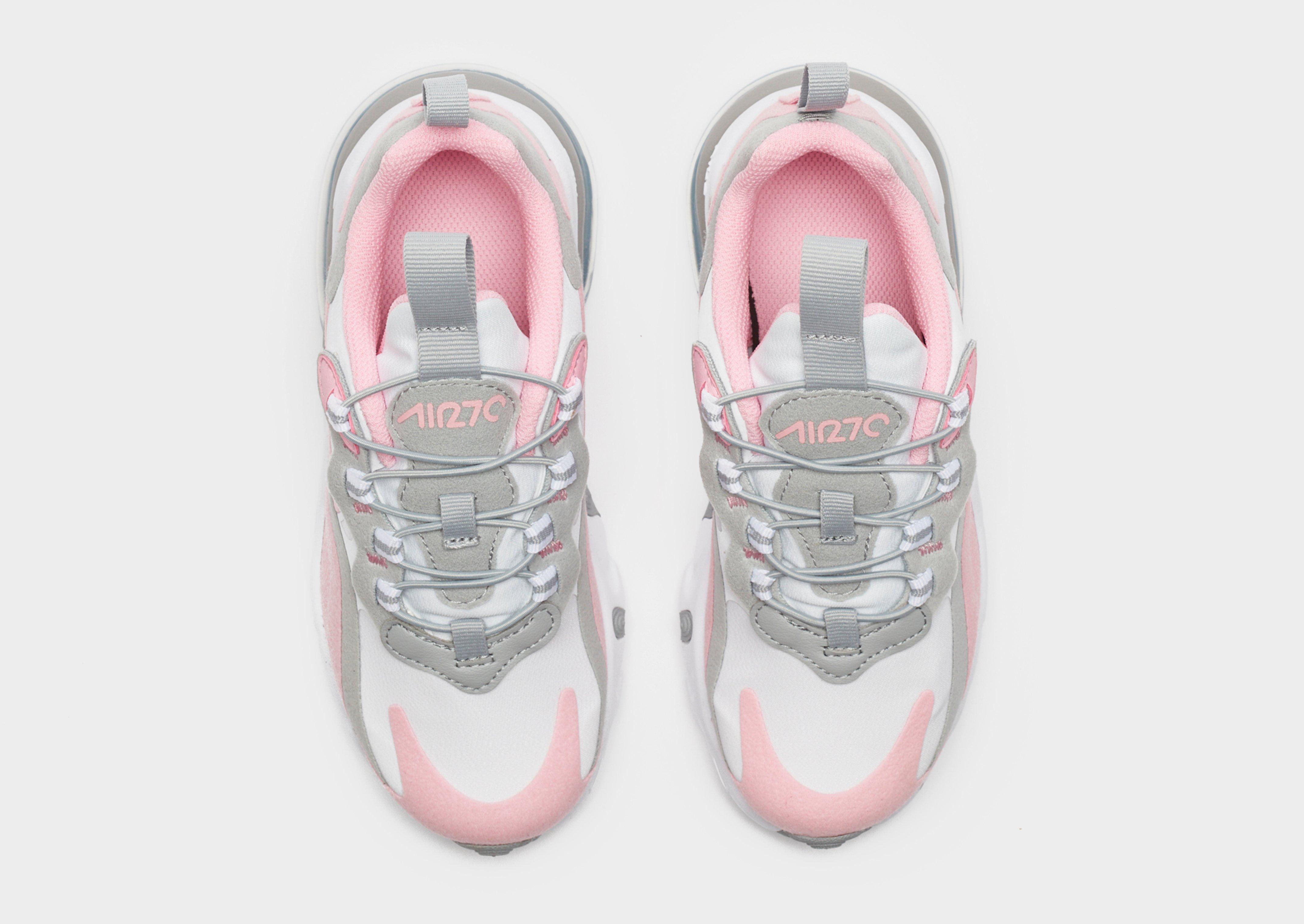nike react element 270 bambino rose