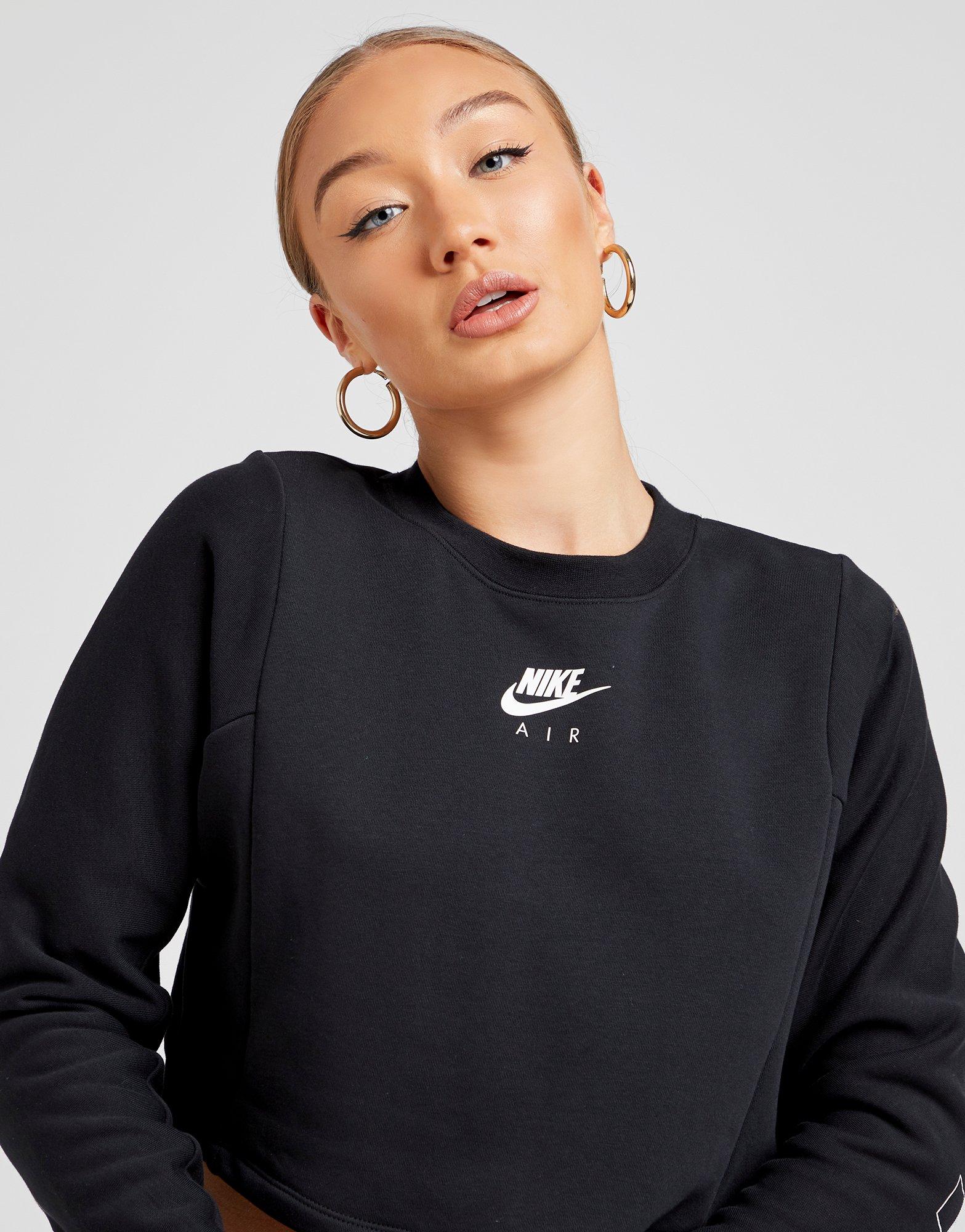 nike air crop crew sweatshirt