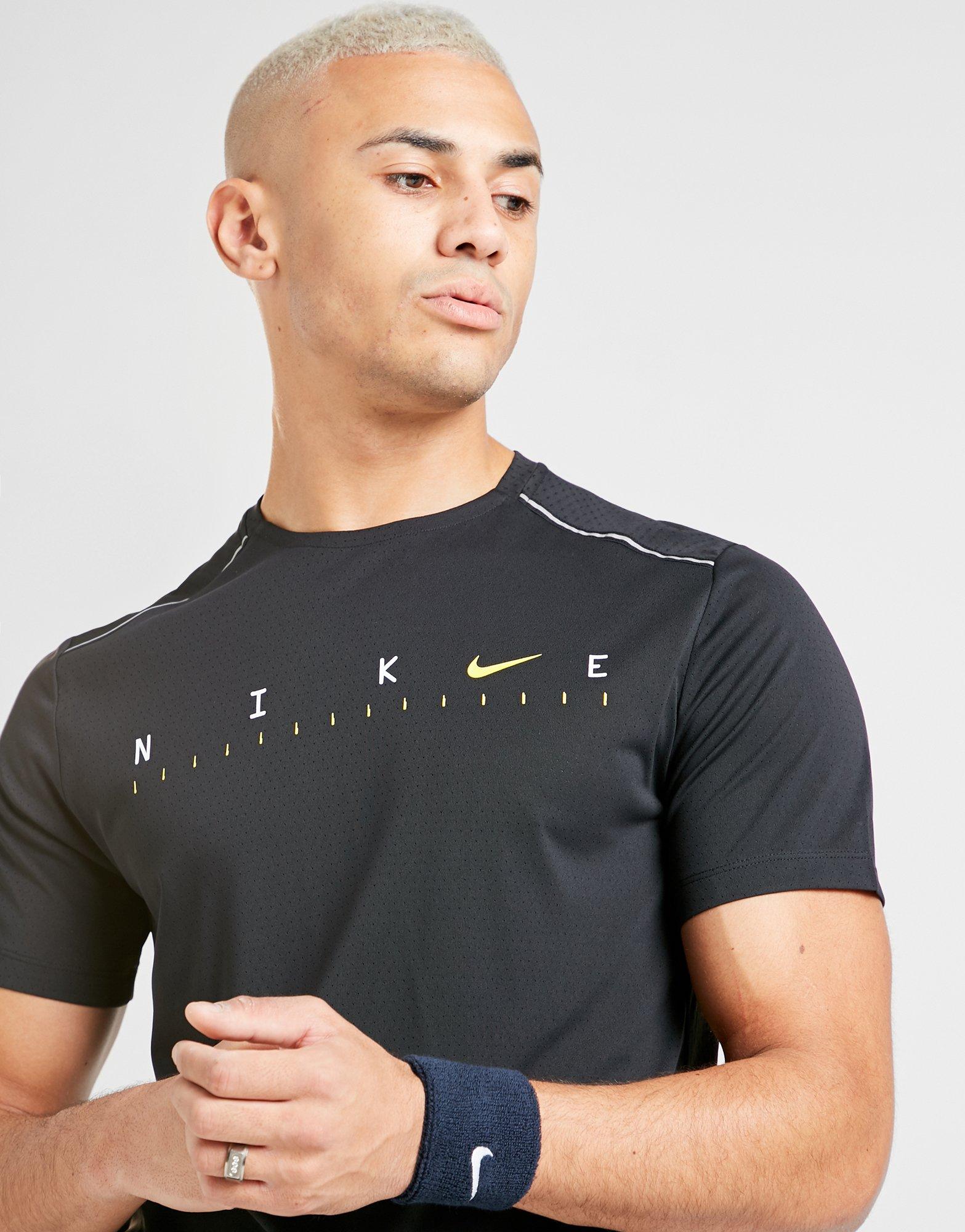 nike miler tech t shirt