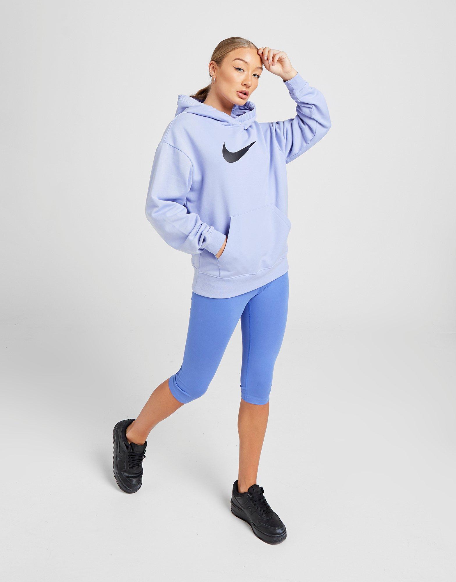 nike swoosh overhead hoodie womens