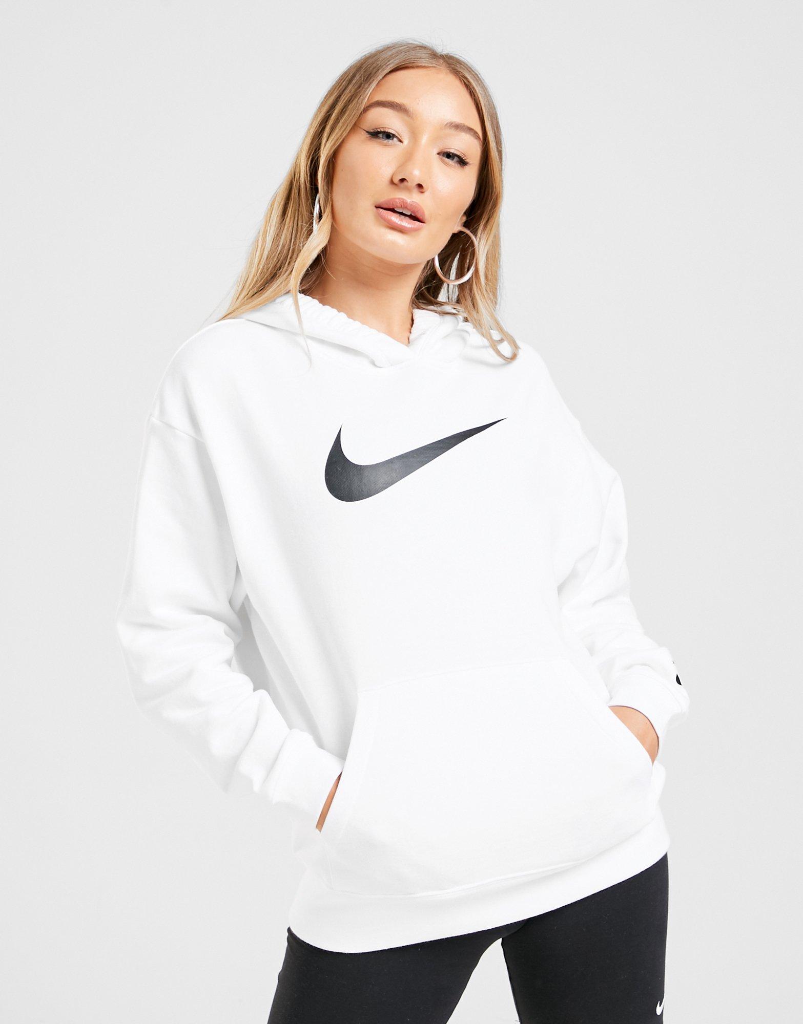 nike swoosh overhead hoodie womens