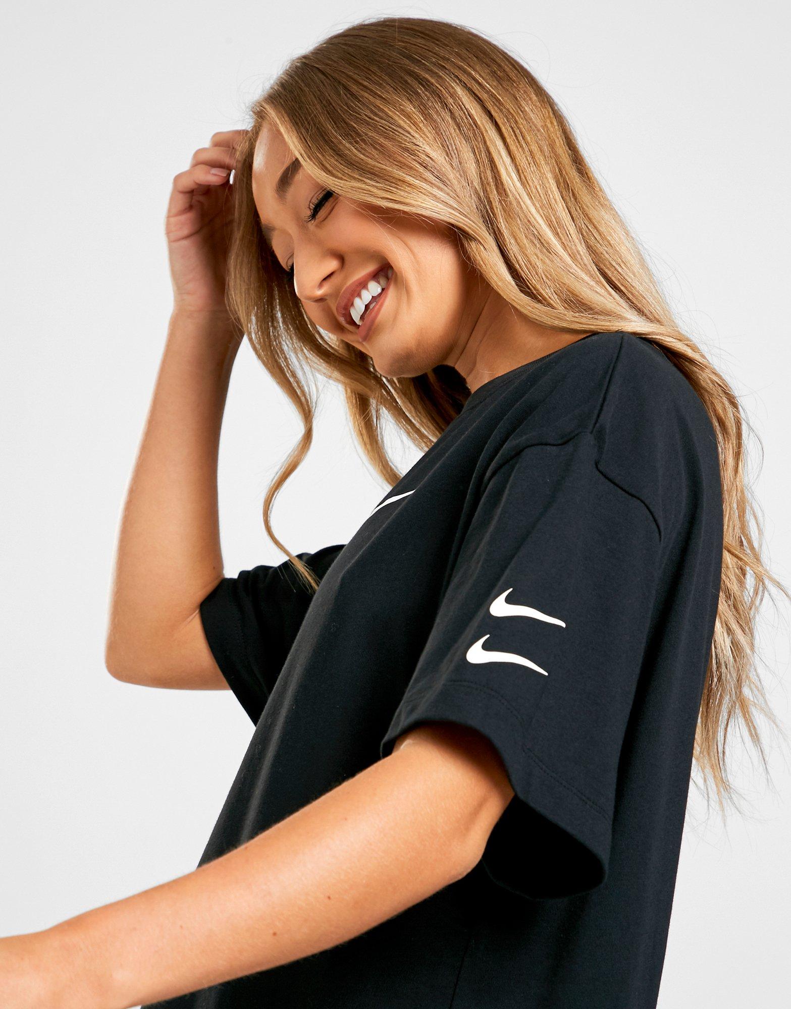 nike swoosh t shirt dress