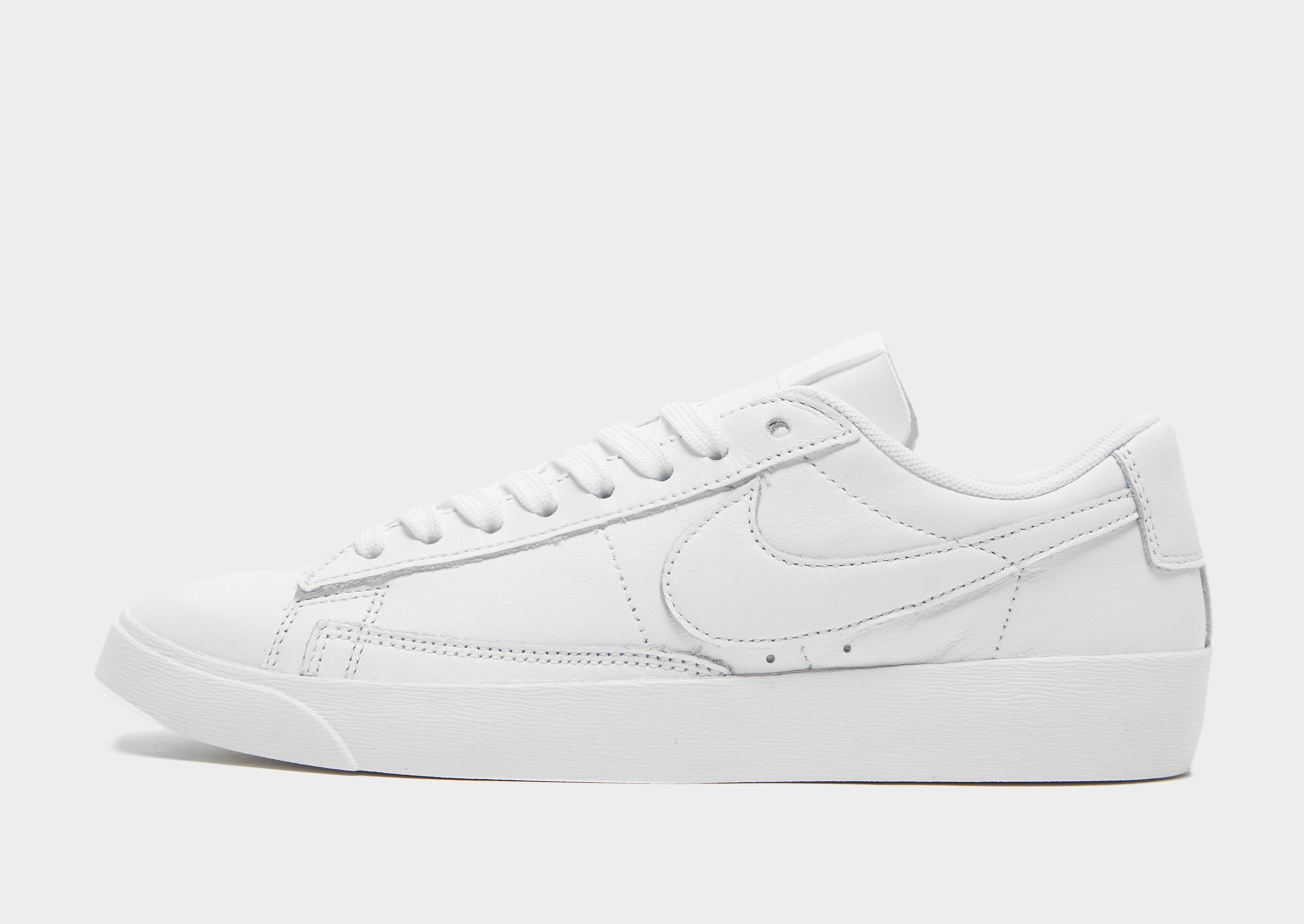 nike blazer low essential sneaker white and black