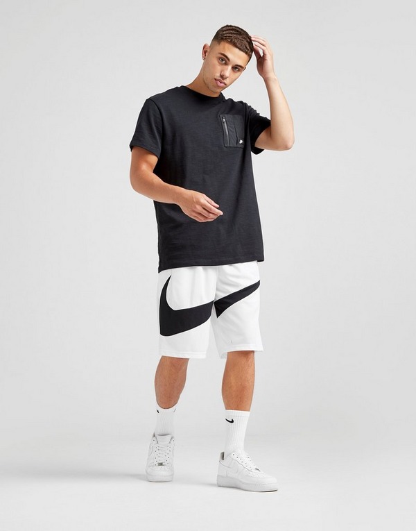 White Nike Basketball Dri-FIT Shorts Men's