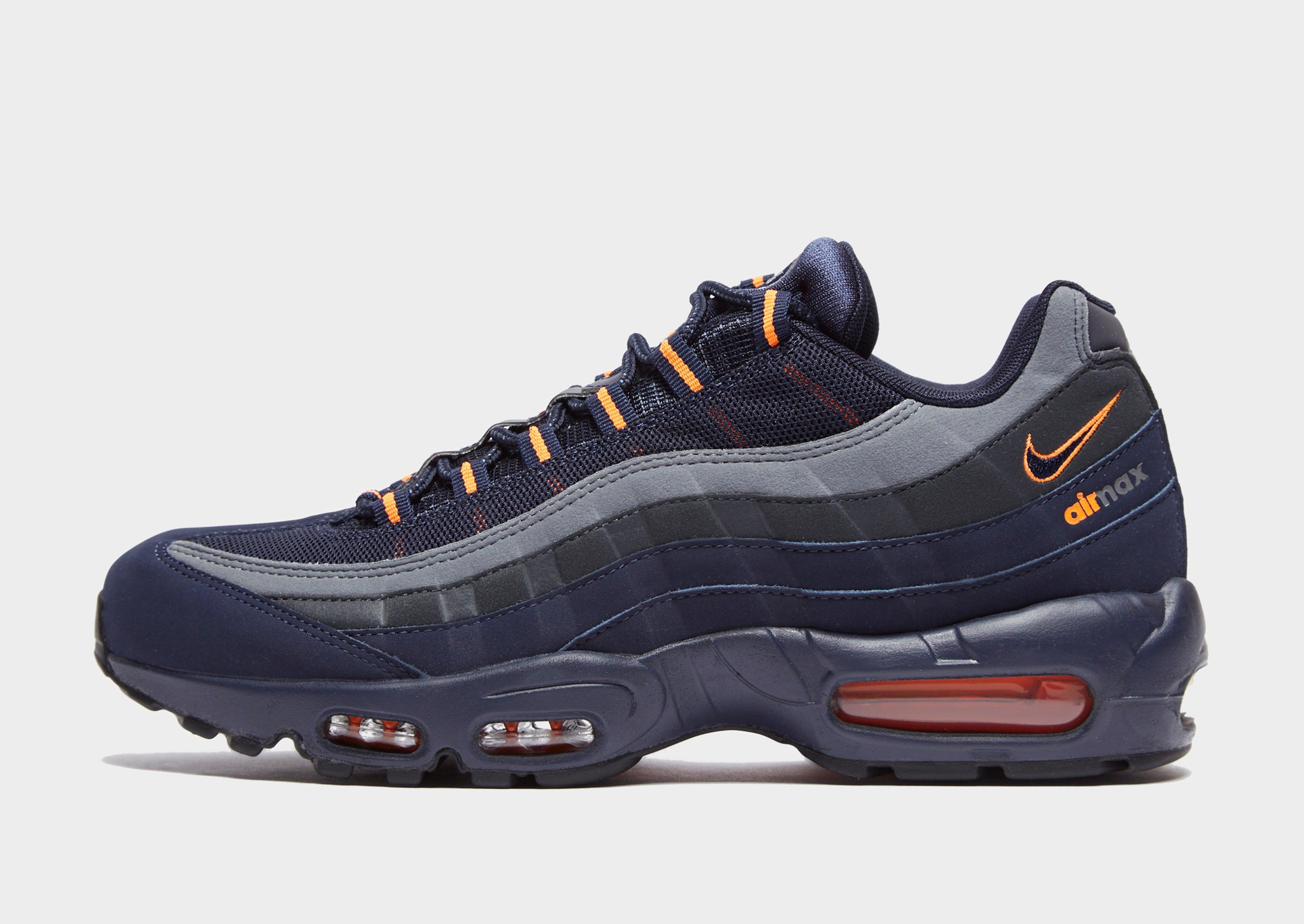 air max 95 blue and orange