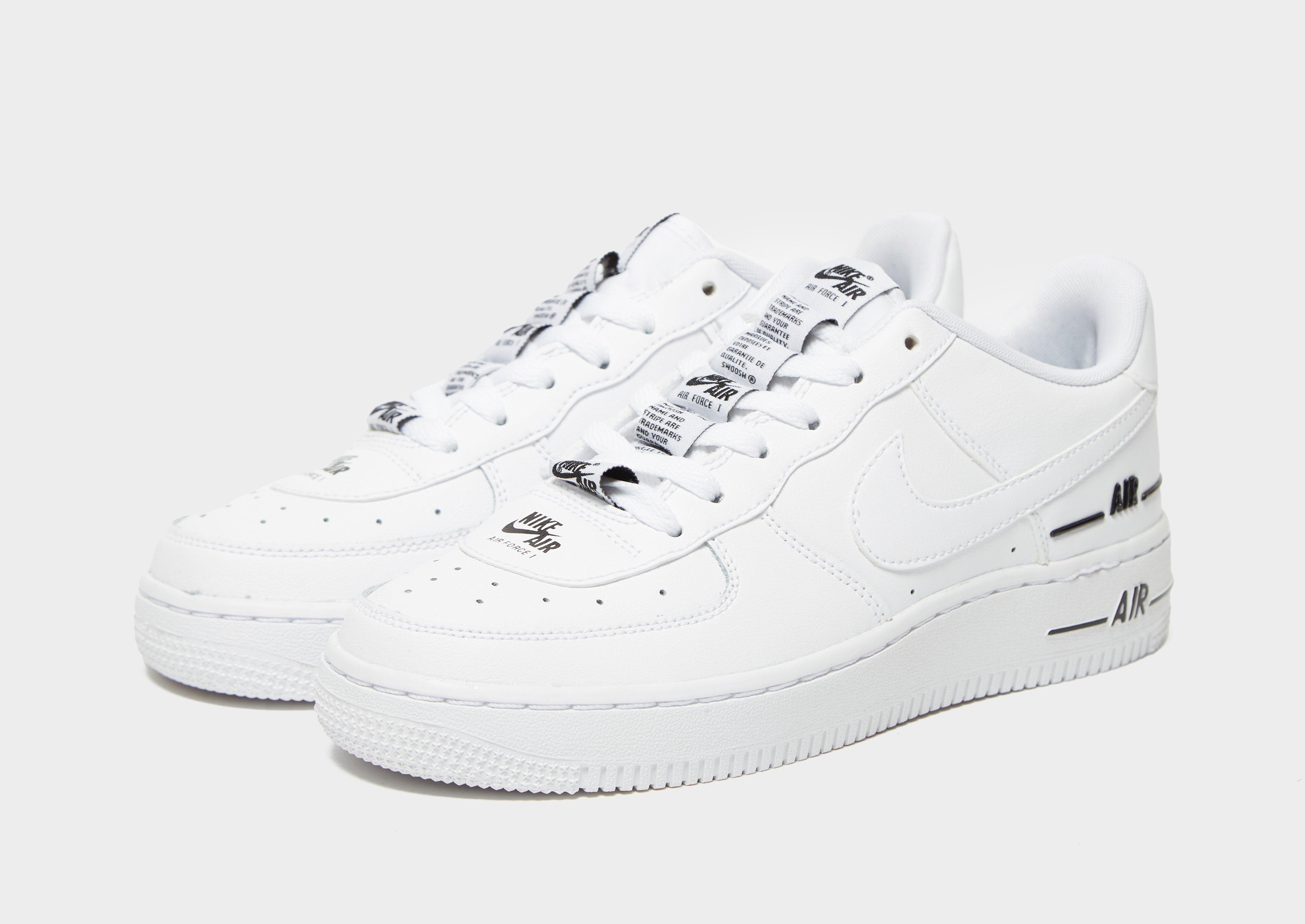 White Nike Air Force 1 '07 LV8 Junior