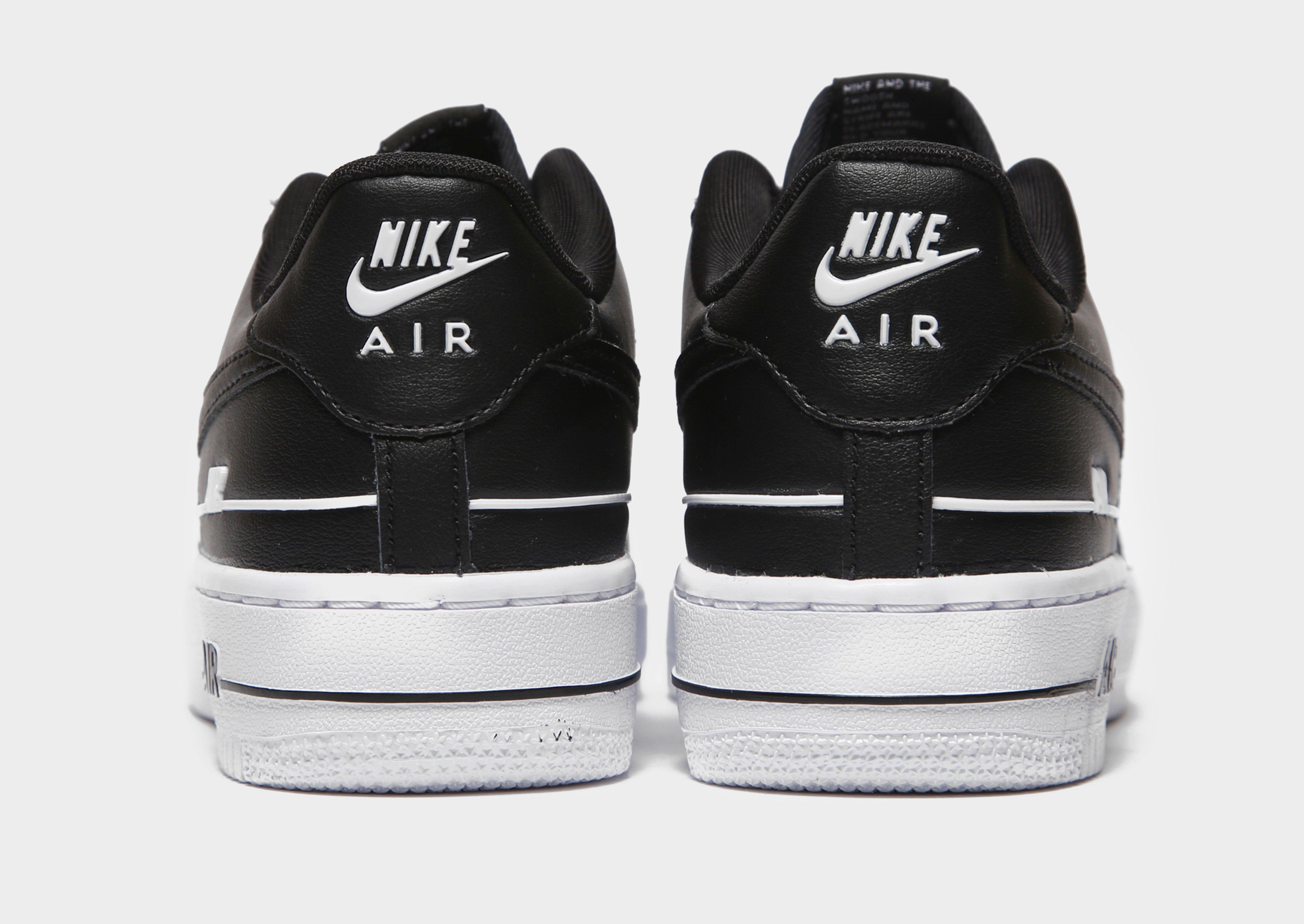 black utility air force 1 junior