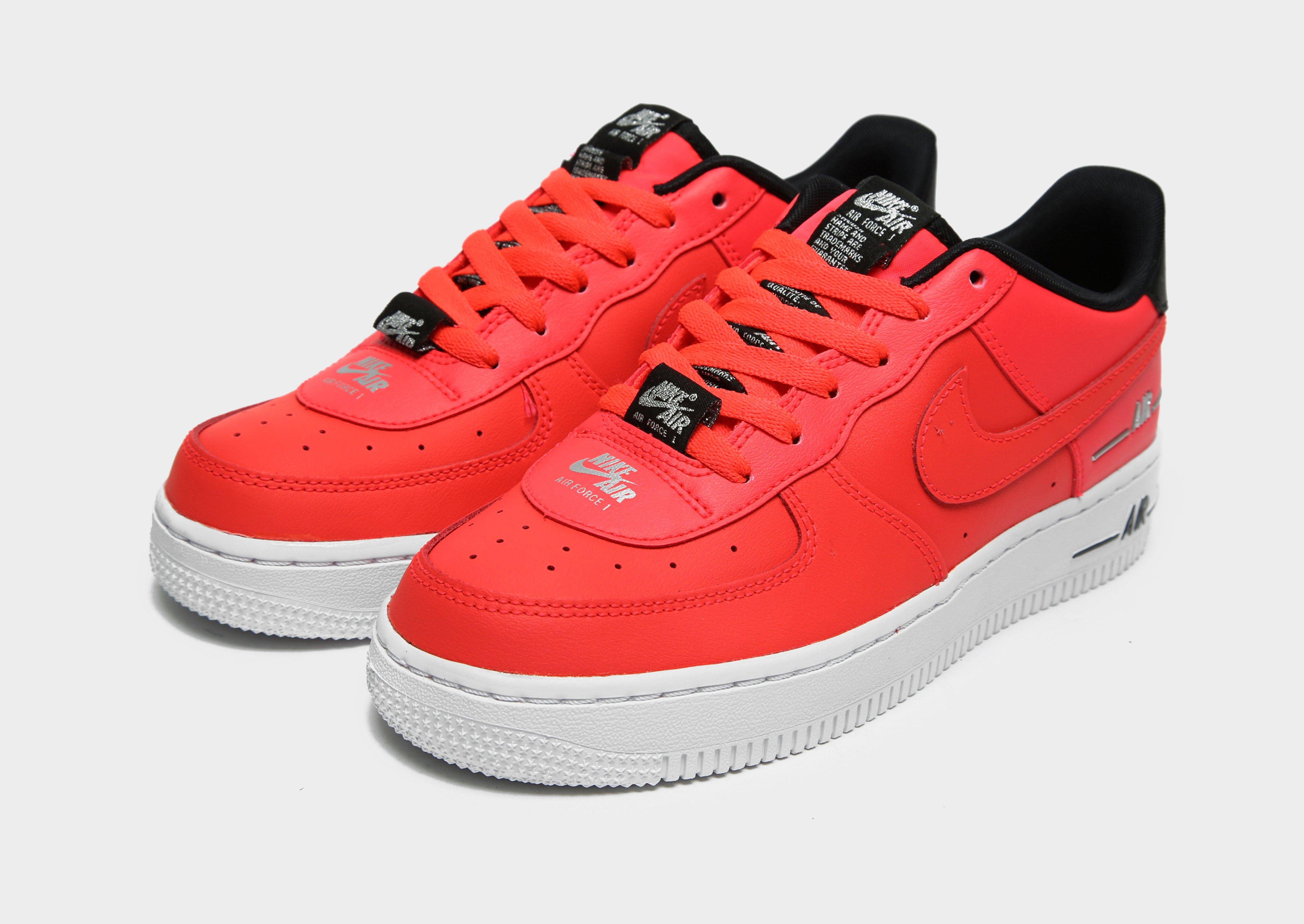 nike air force 1 utility junior red