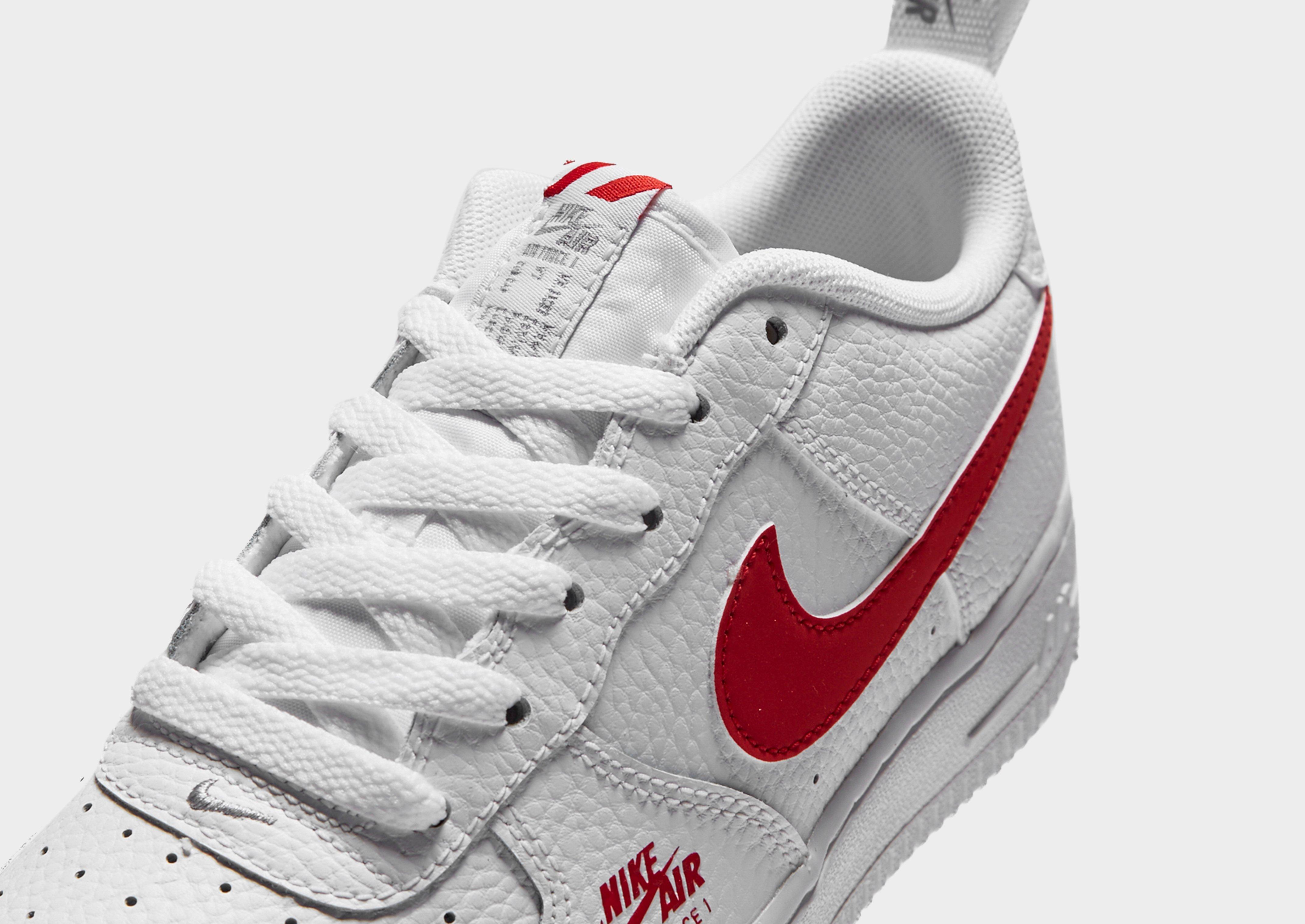 air force 1 red tick junior