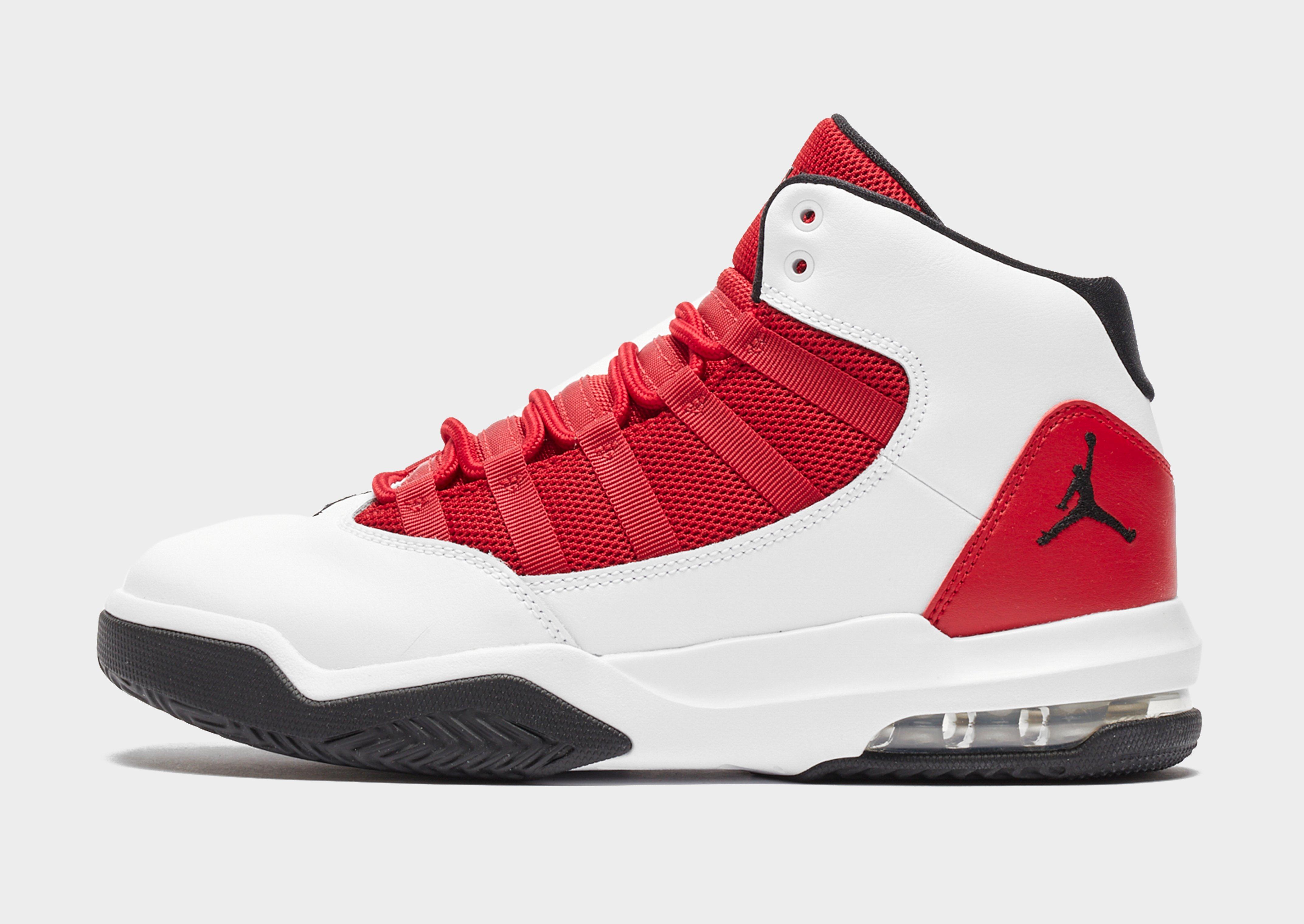 red junior jordans