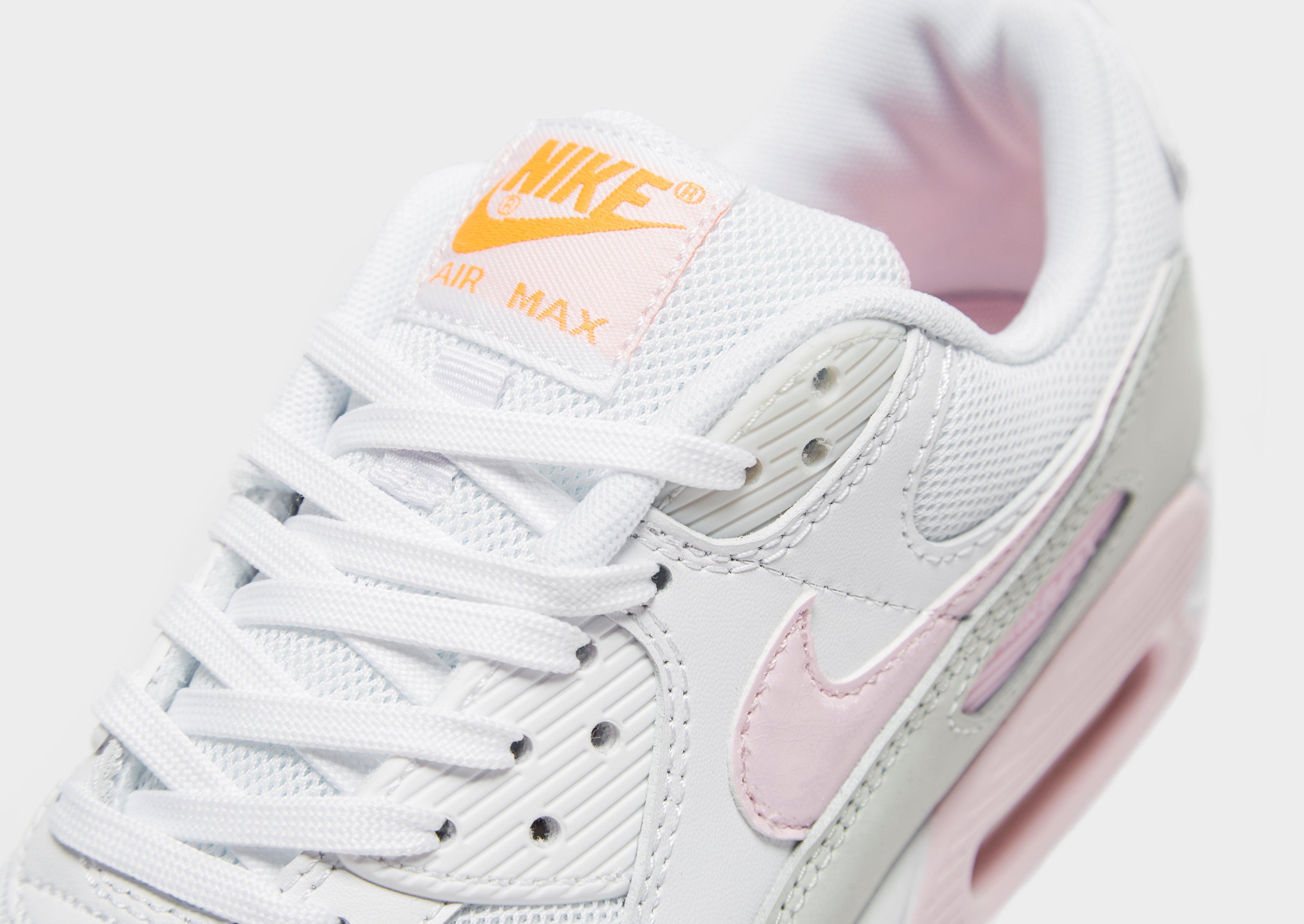 all white nike air max 90 womens