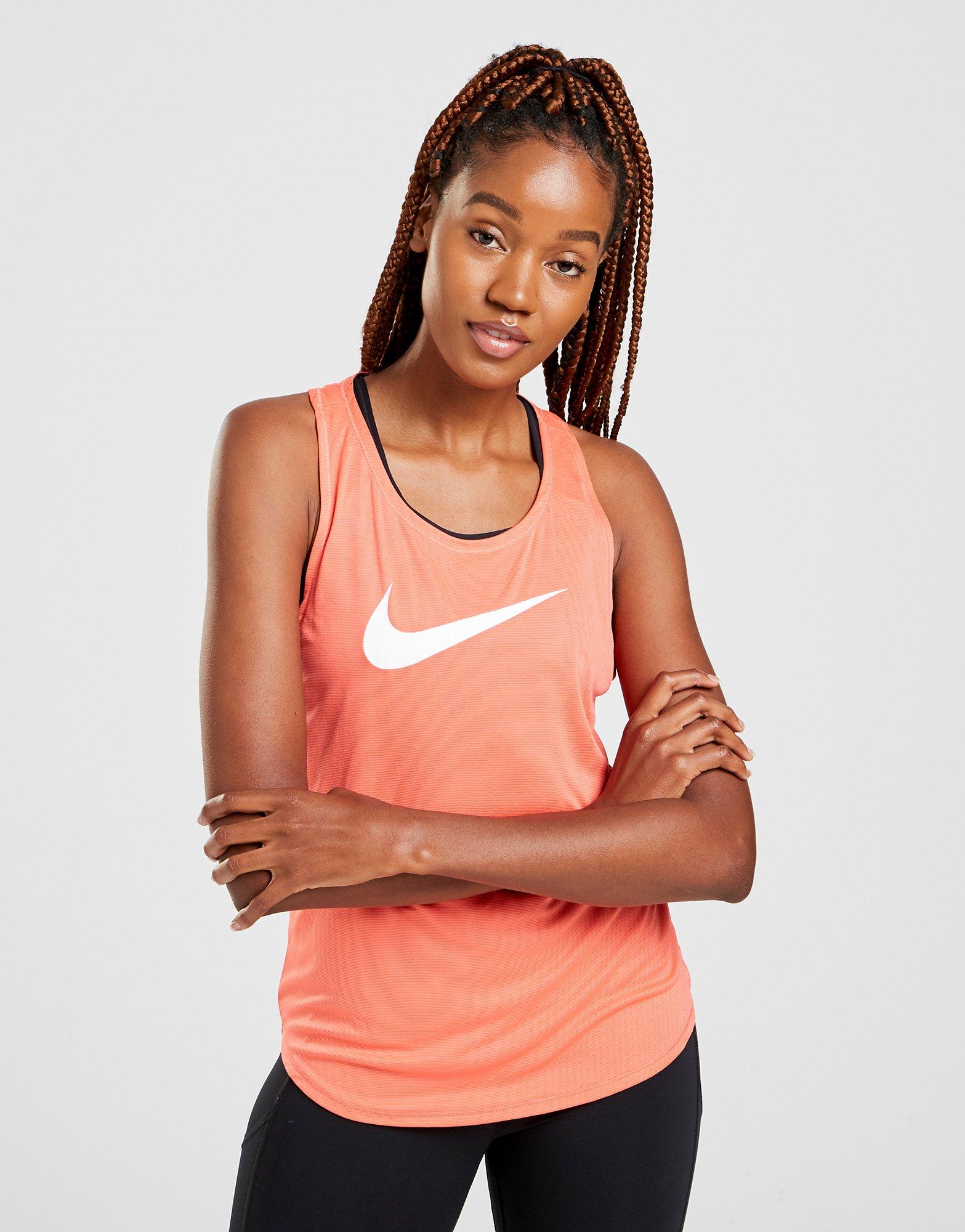 nike running miler swoosh tank top