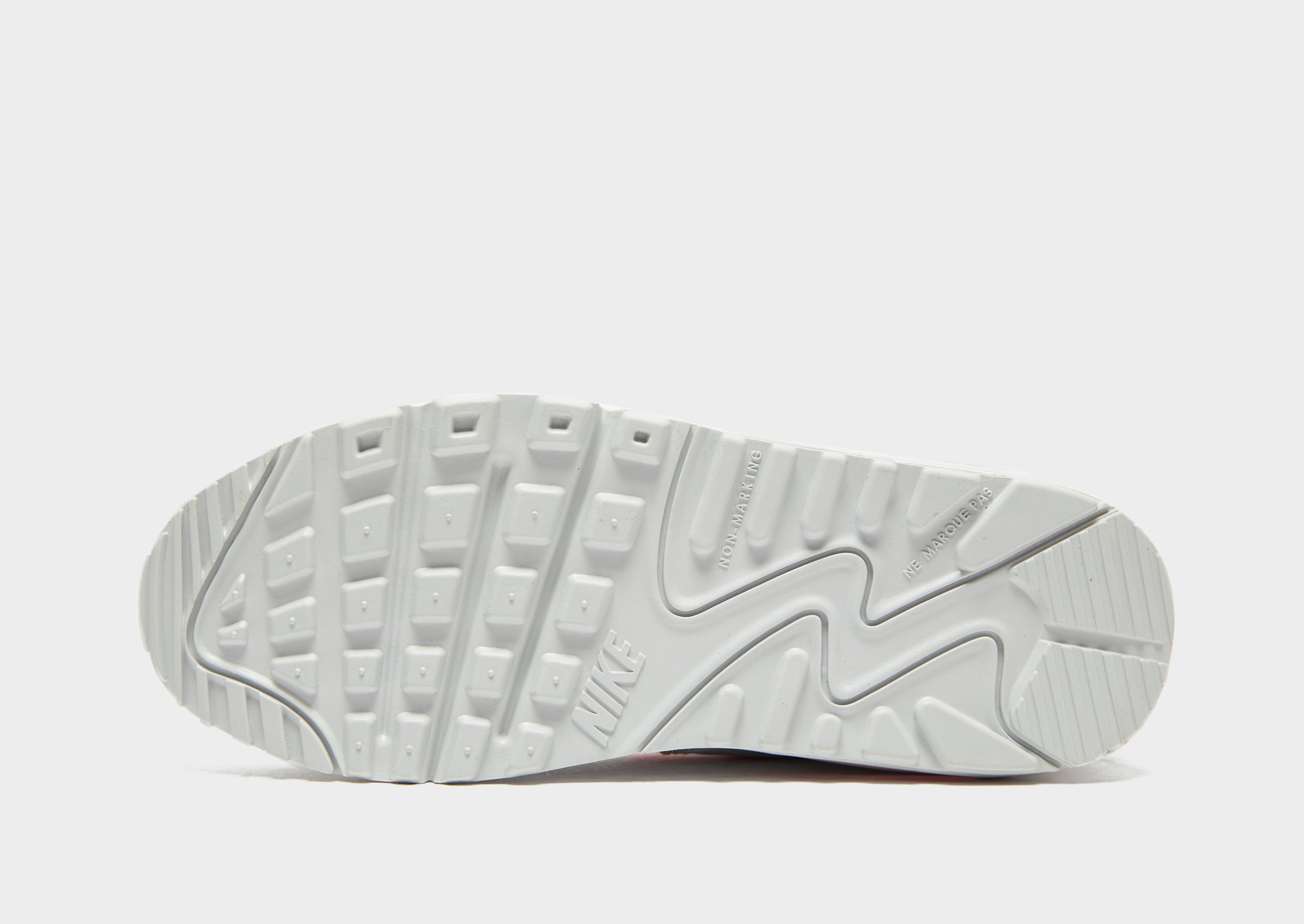 nike air max 90 black leather junior