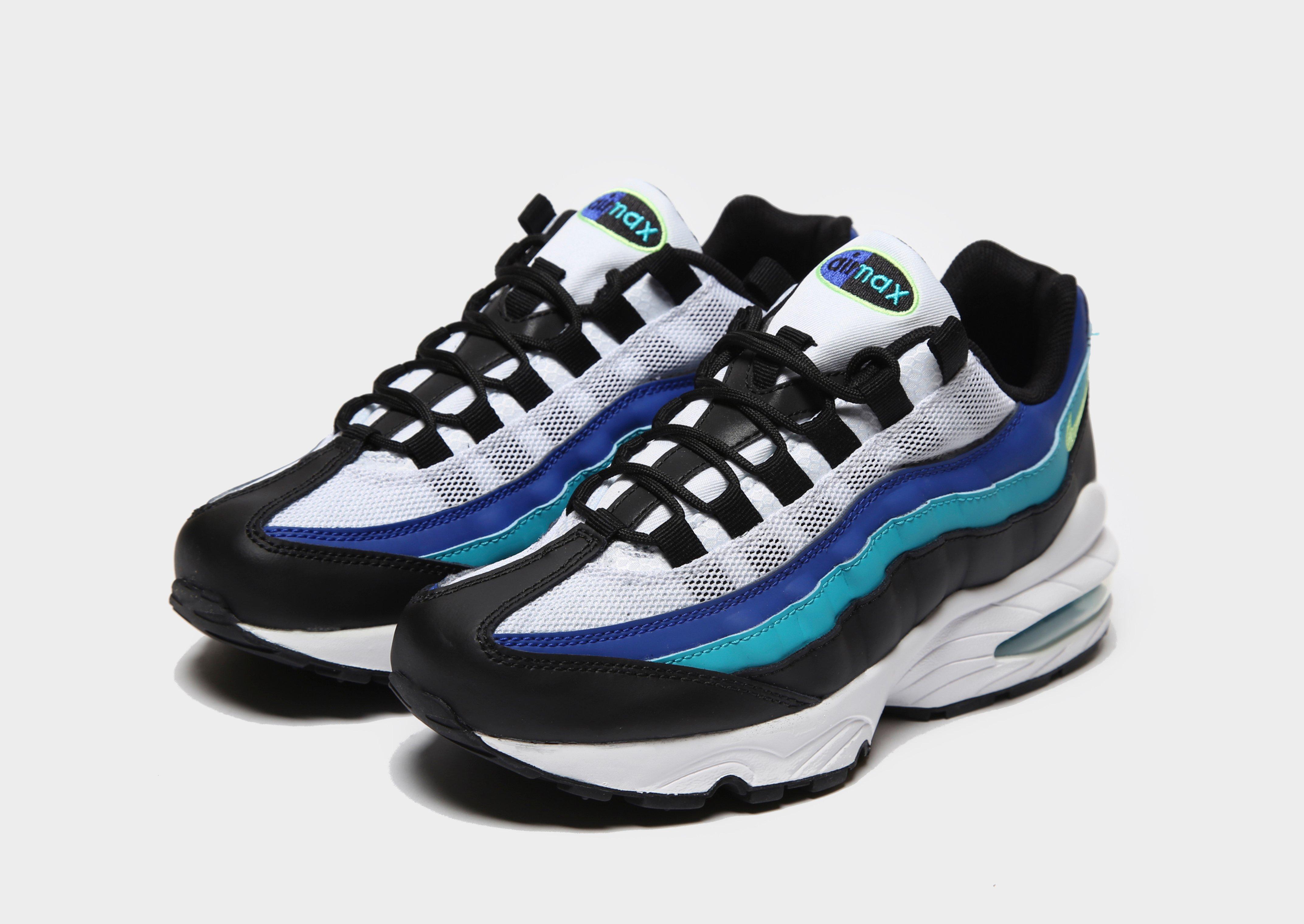 nike 95 black and blue
